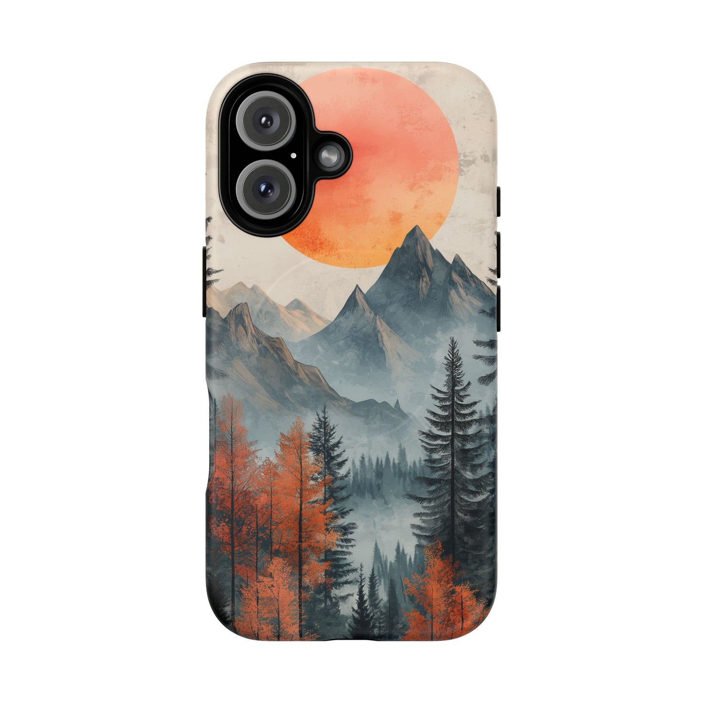 Scenic Tough Magnetic iPhone Case - Nature Inspired Design for Adventurers