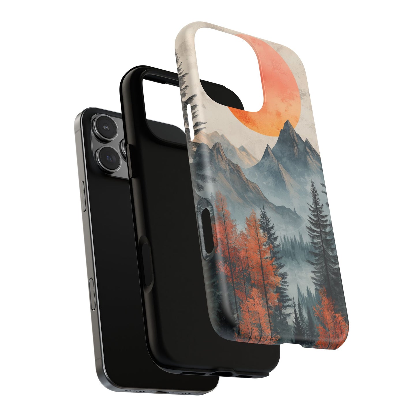 Scenic Tough Magnetic iPhone Case - Nature Inspired Design for Adventurers
