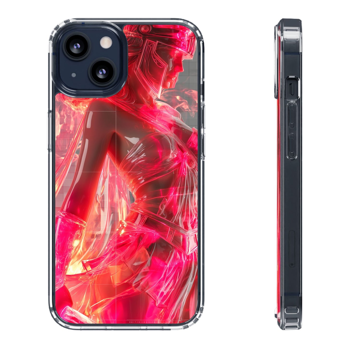 Athena Stryker Vibrant Clear iPhone Case – Stylish Protection with Graphic Print