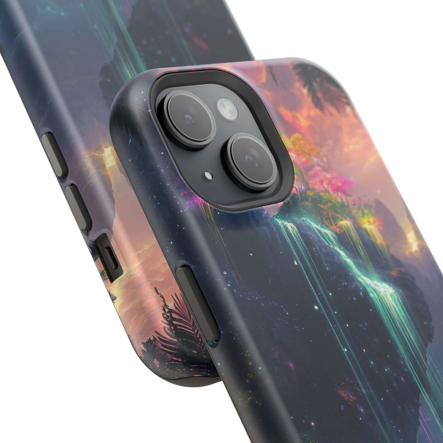 Glowing Island Dreamscape Magnetic Tough iPhone Case