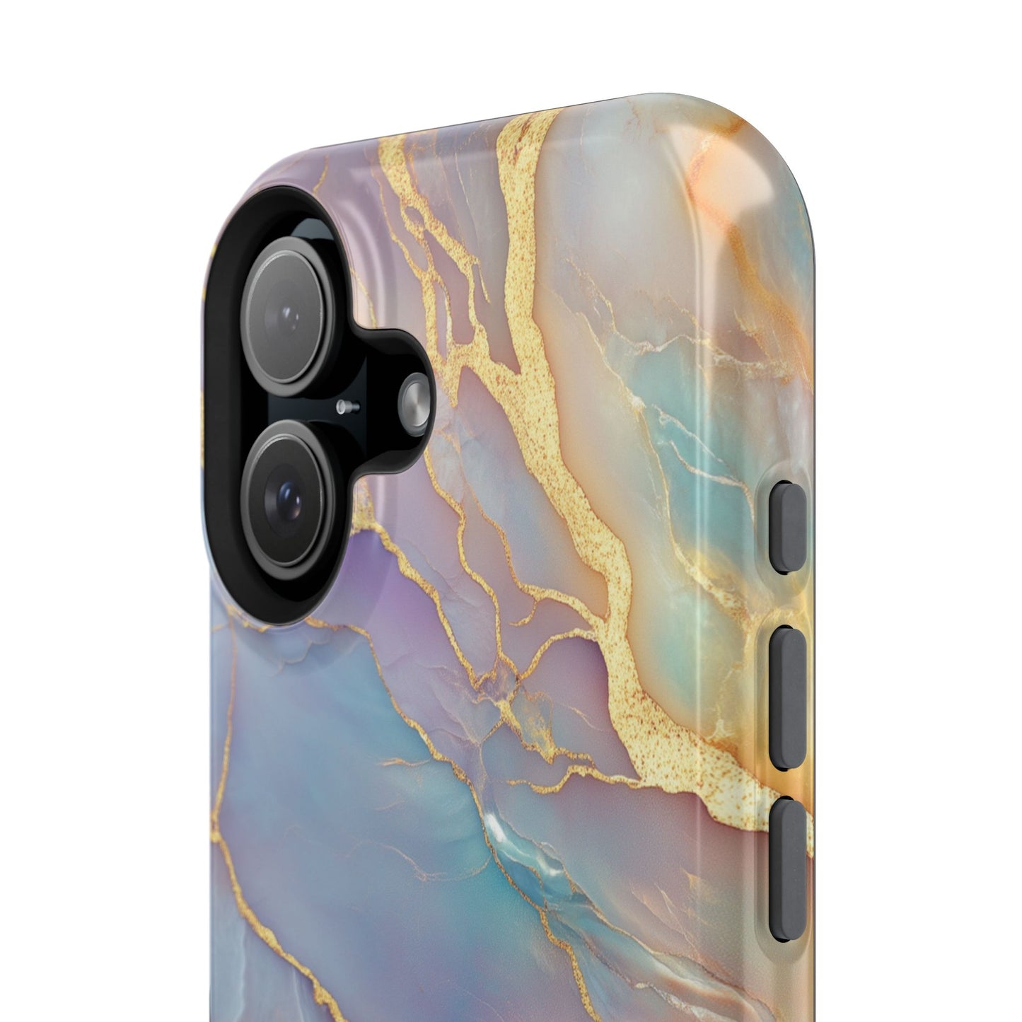 Golden Ocean Marble iPhone Case