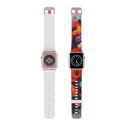Floral Elegance Apple Watch Band