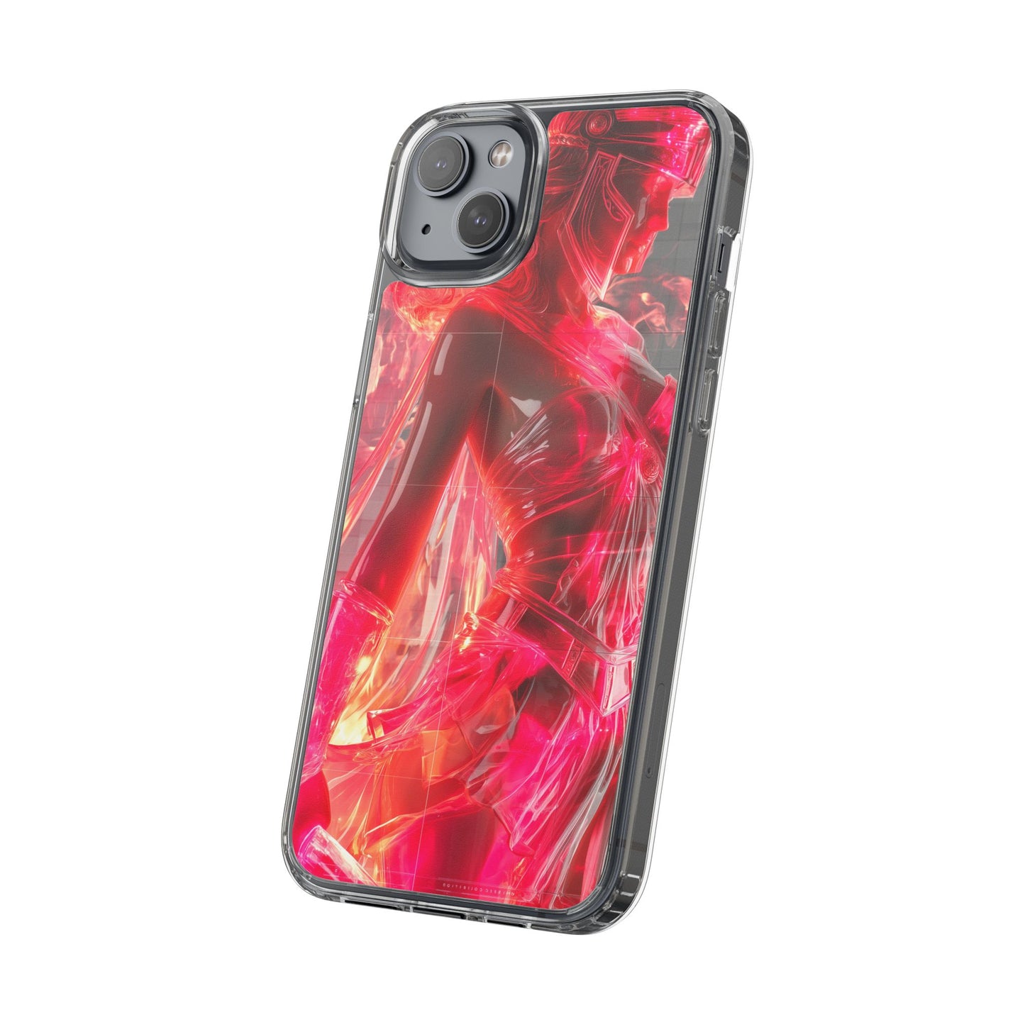 Athena Stryker Vibrant Clear iPhone Case – Stylish Protection with Graphic Print