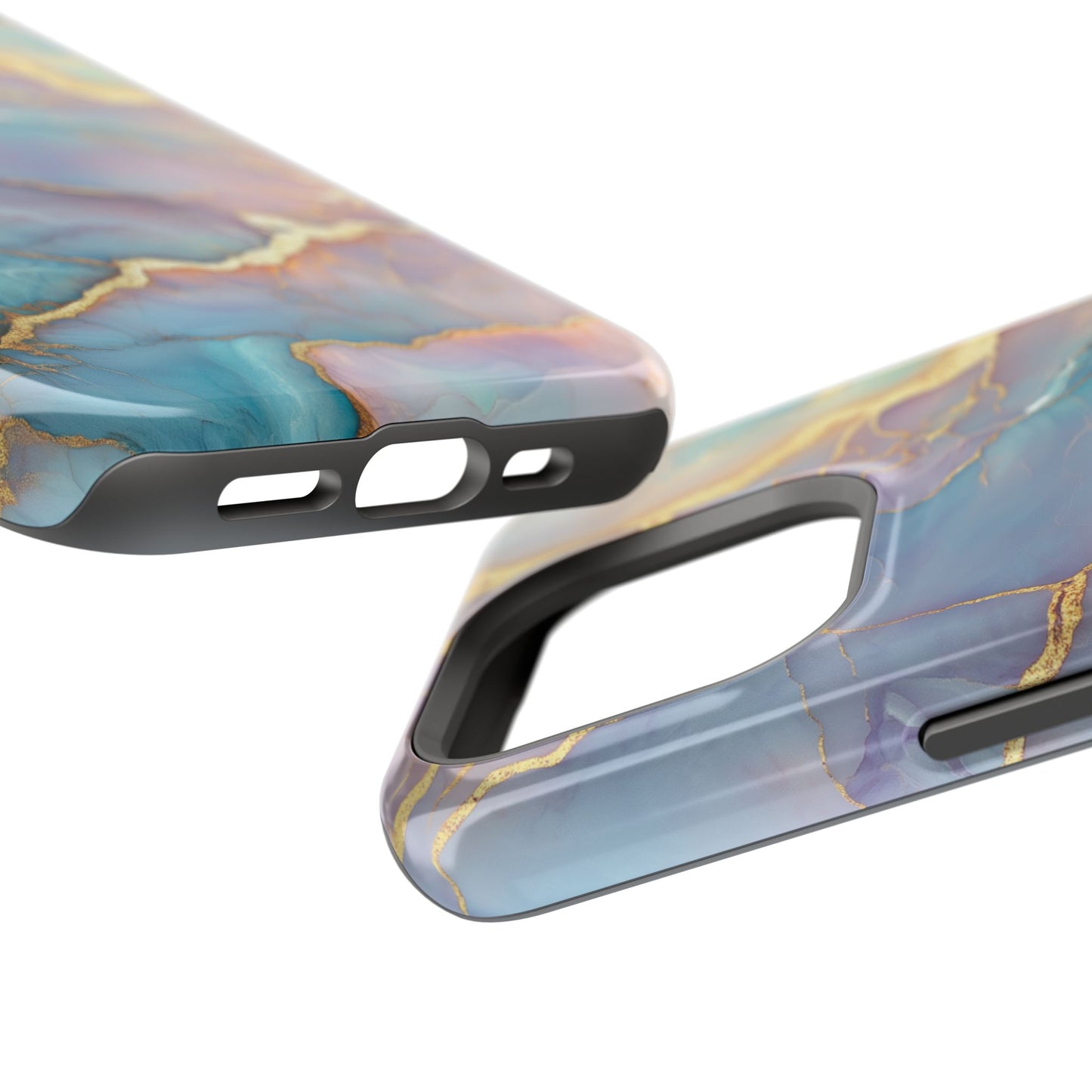 Golden Ocean Marble iPhone Case