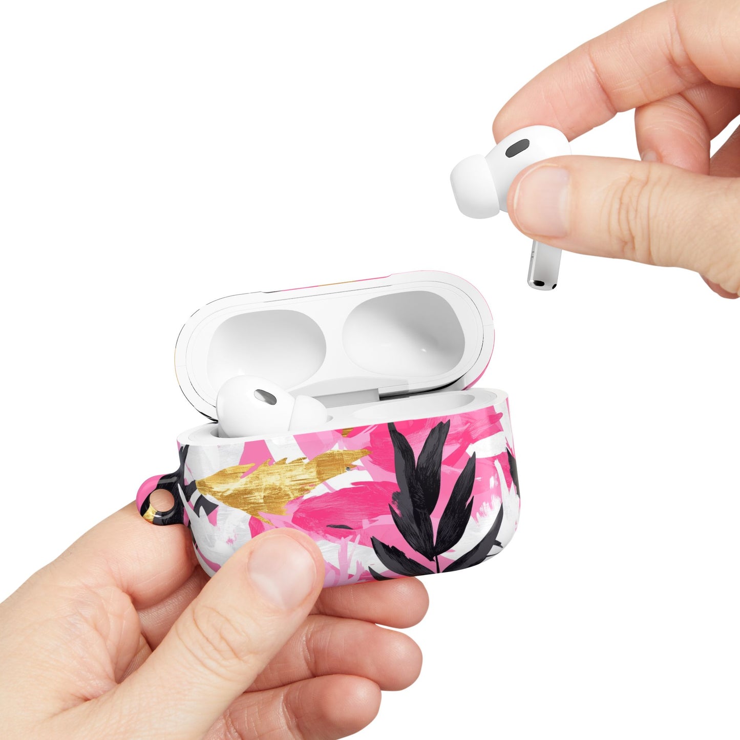 Tropical Camo Floral AirPod Case
