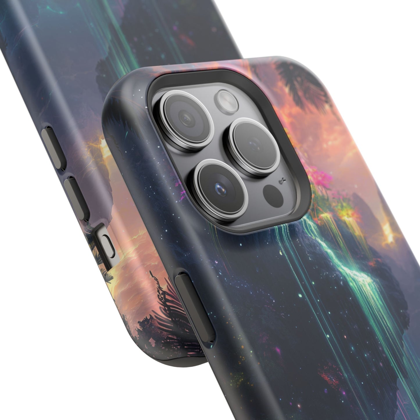 Glowing Island Dreamscape Magnetic Tough iPhone Case