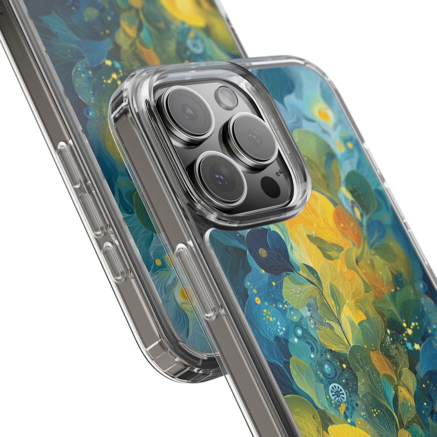 Artistic Reader Clear Phone Case - Design for Creative Souls