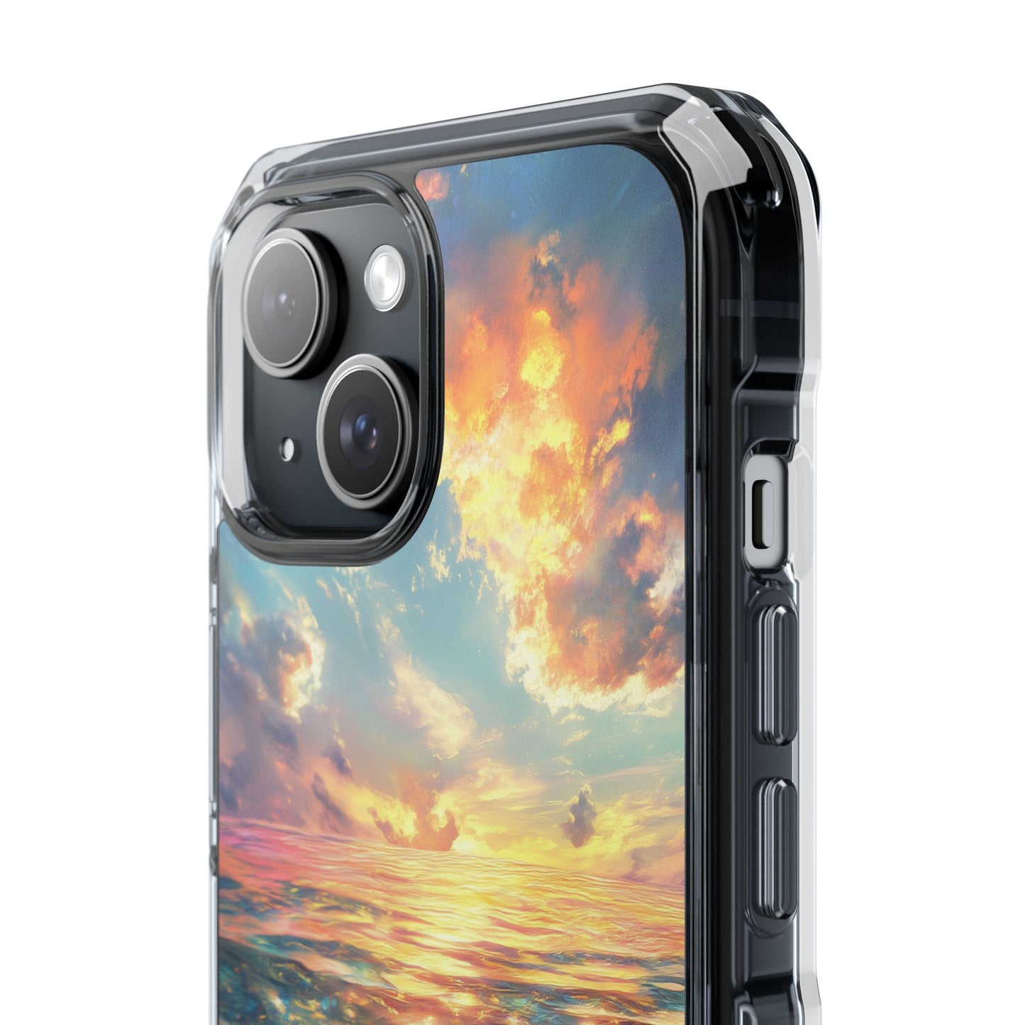 Shimmering Coral Reef Magnetic Clear Impact iPhone Case