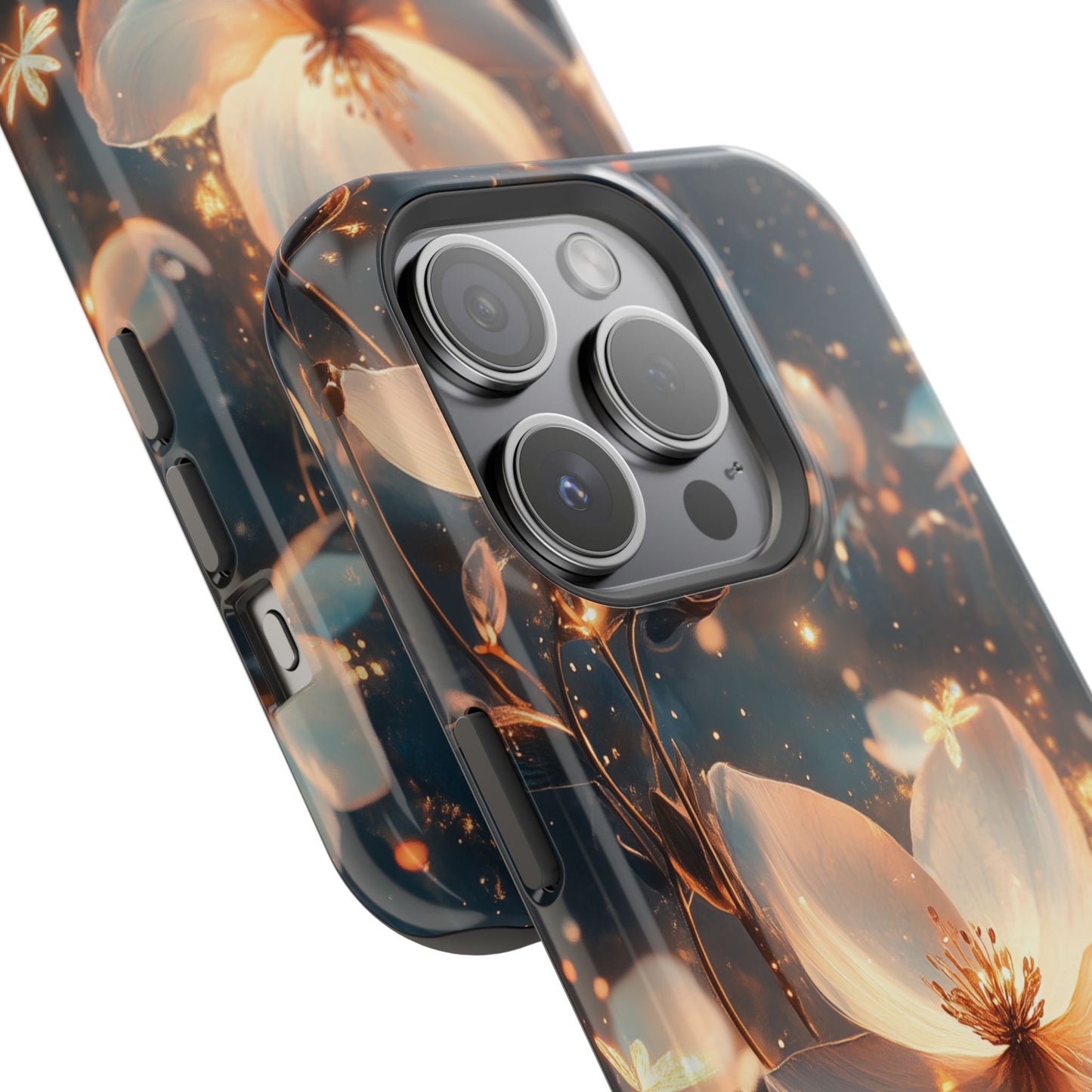 Botanical Floral Design Magnetic Tough iPhone Case