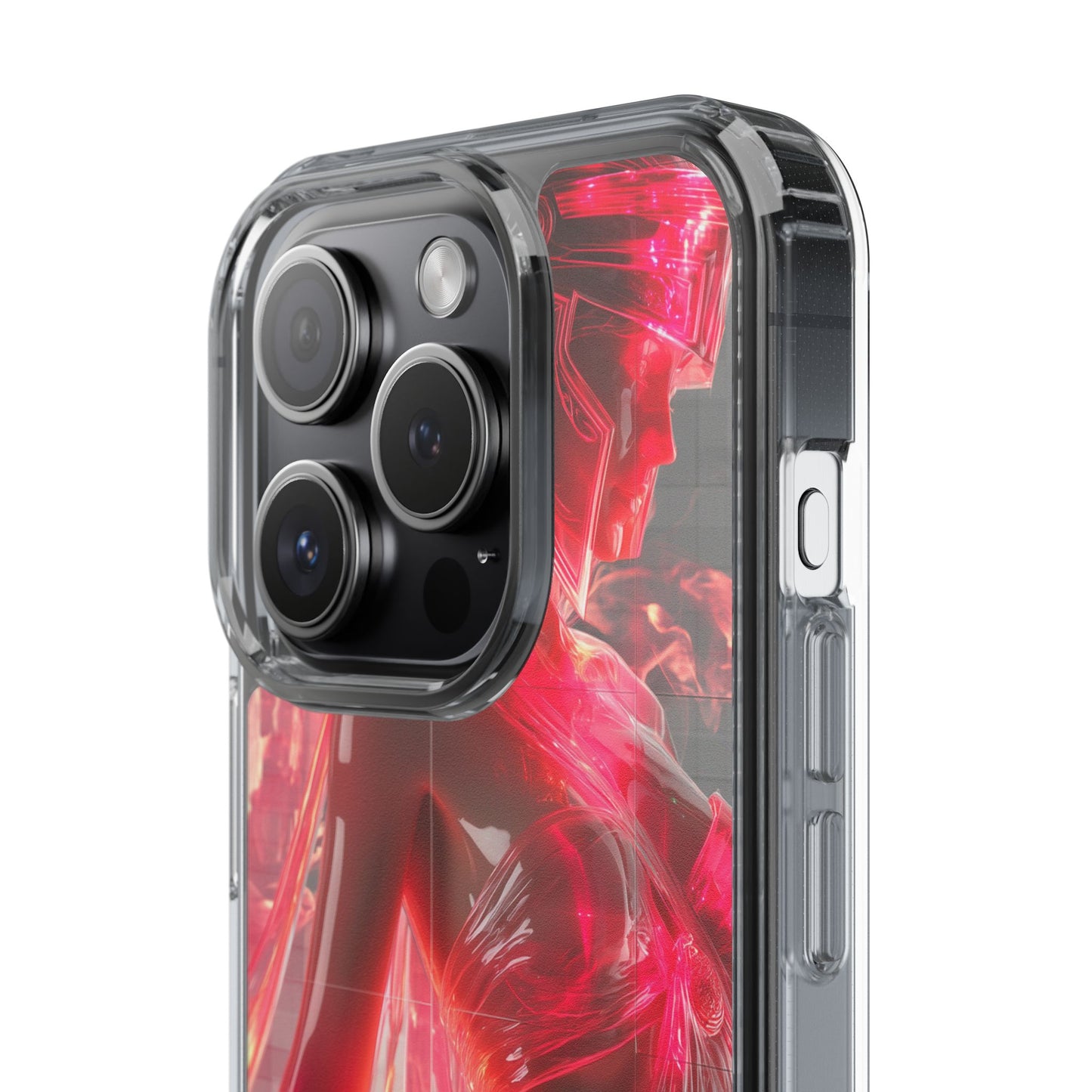 Athena Stryker Vibrant Clear iPhone Case – Stylish Protection with Graphic Print