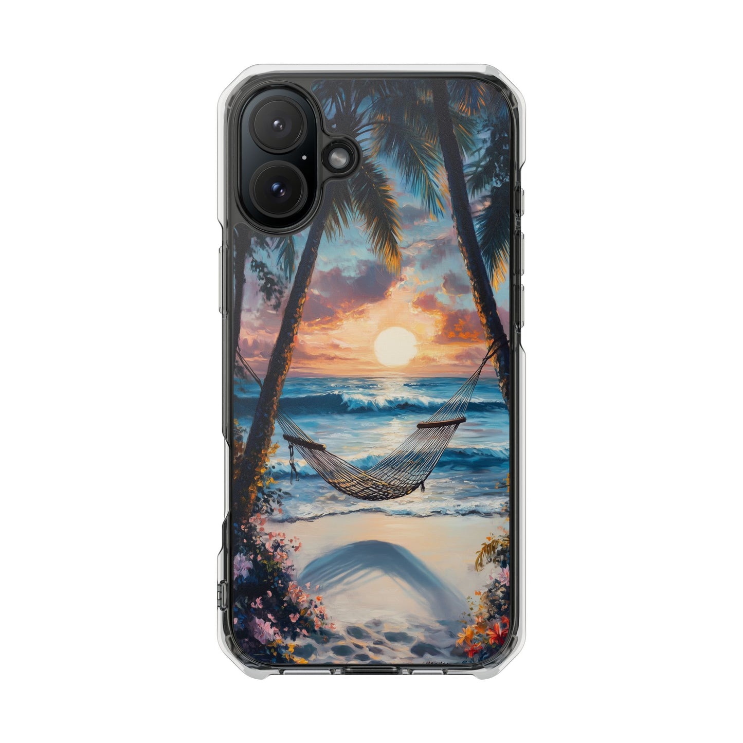 Tropical Hammock Escape iPhone Case