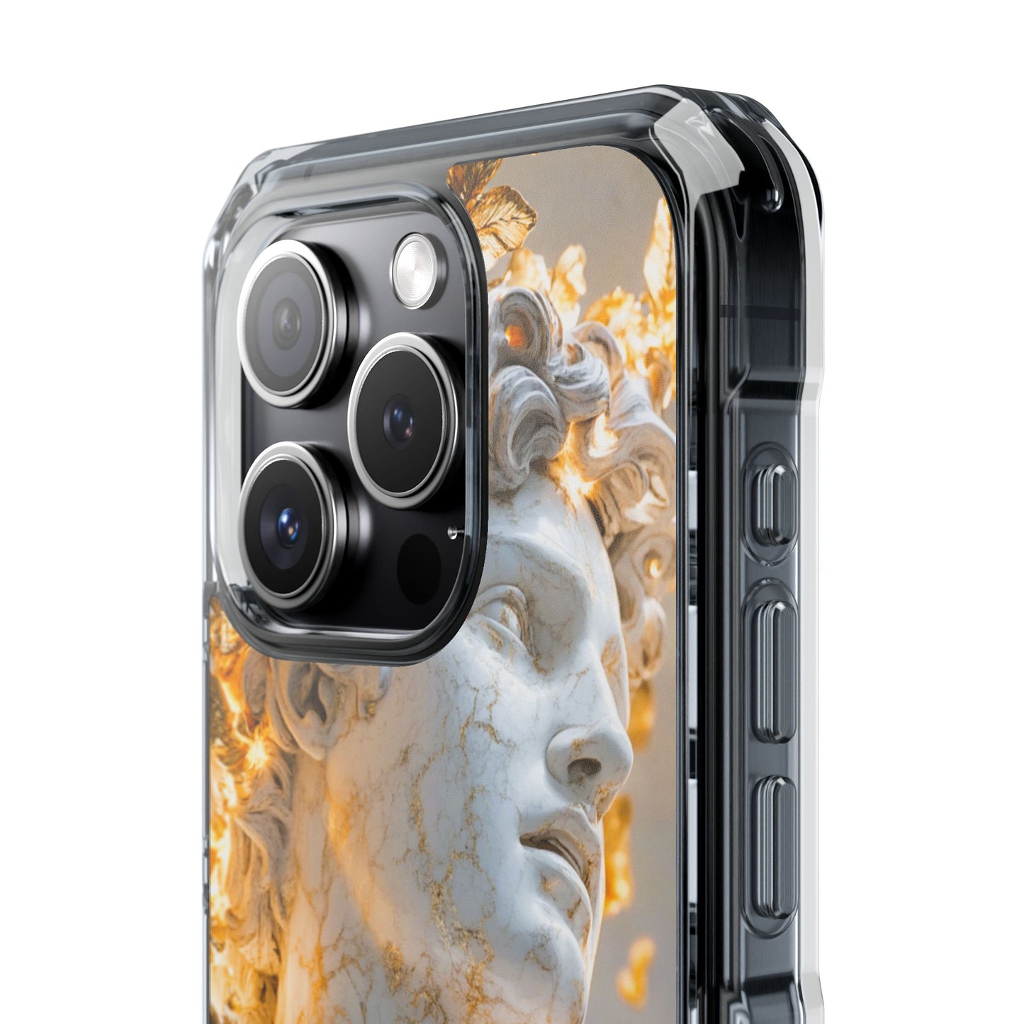 Apollo Striker's Blazing Harmony Magnetic Clear iPhone Case