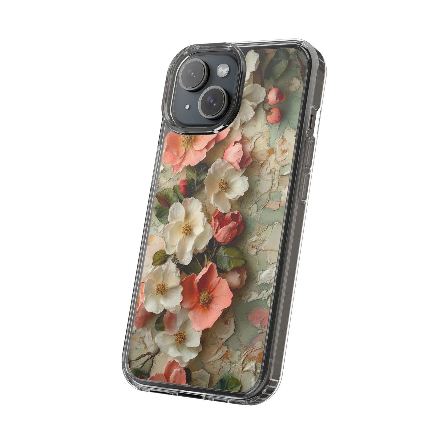 Floral Clear iPhone Case – Delicate Botanical Design