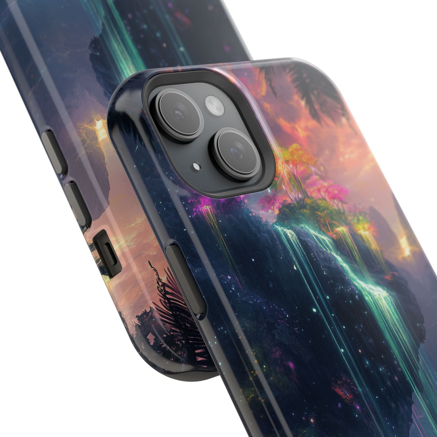 Glowing Island Dreamscape Magnetic Tough iPhone Case