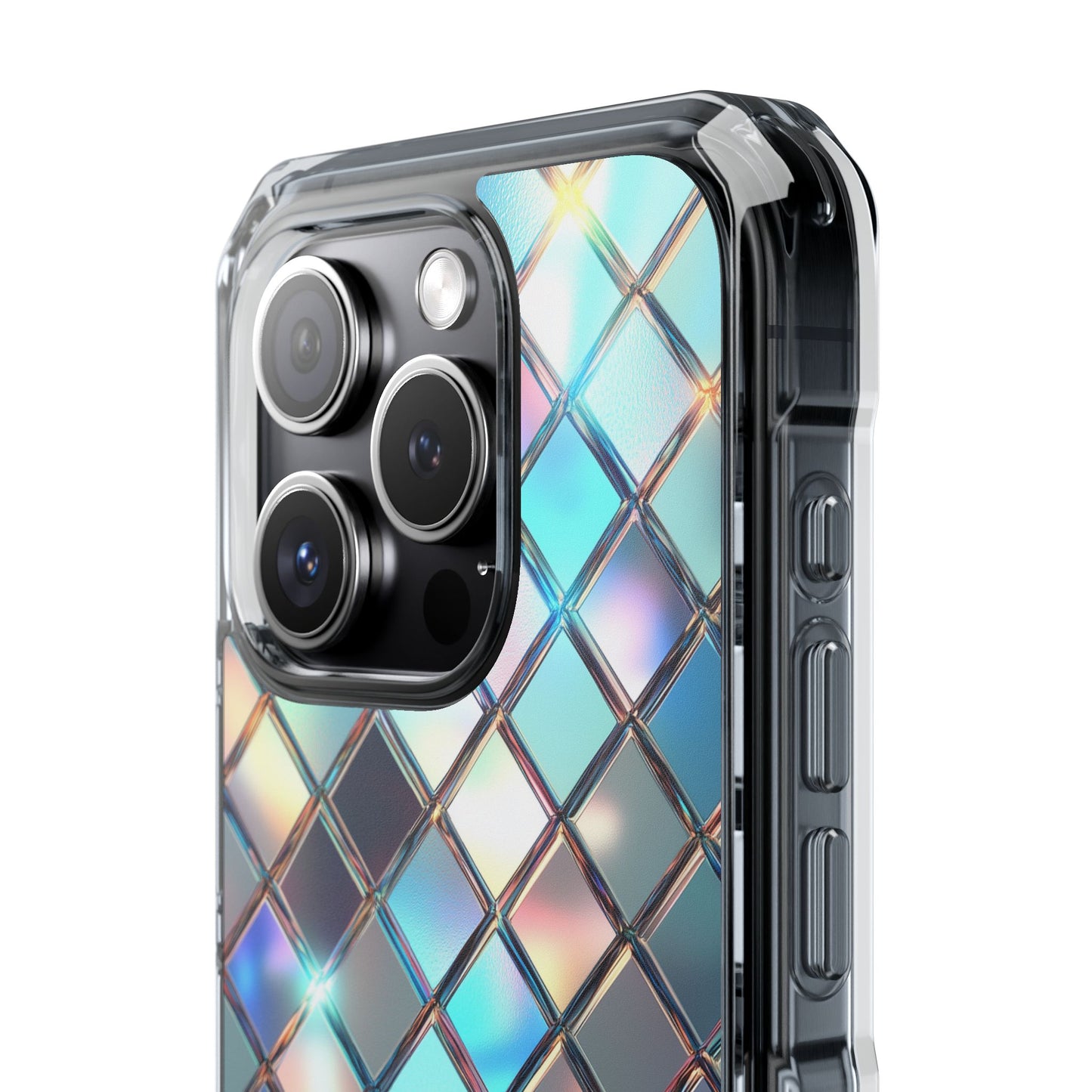 Holographic Diamond iPhone Case