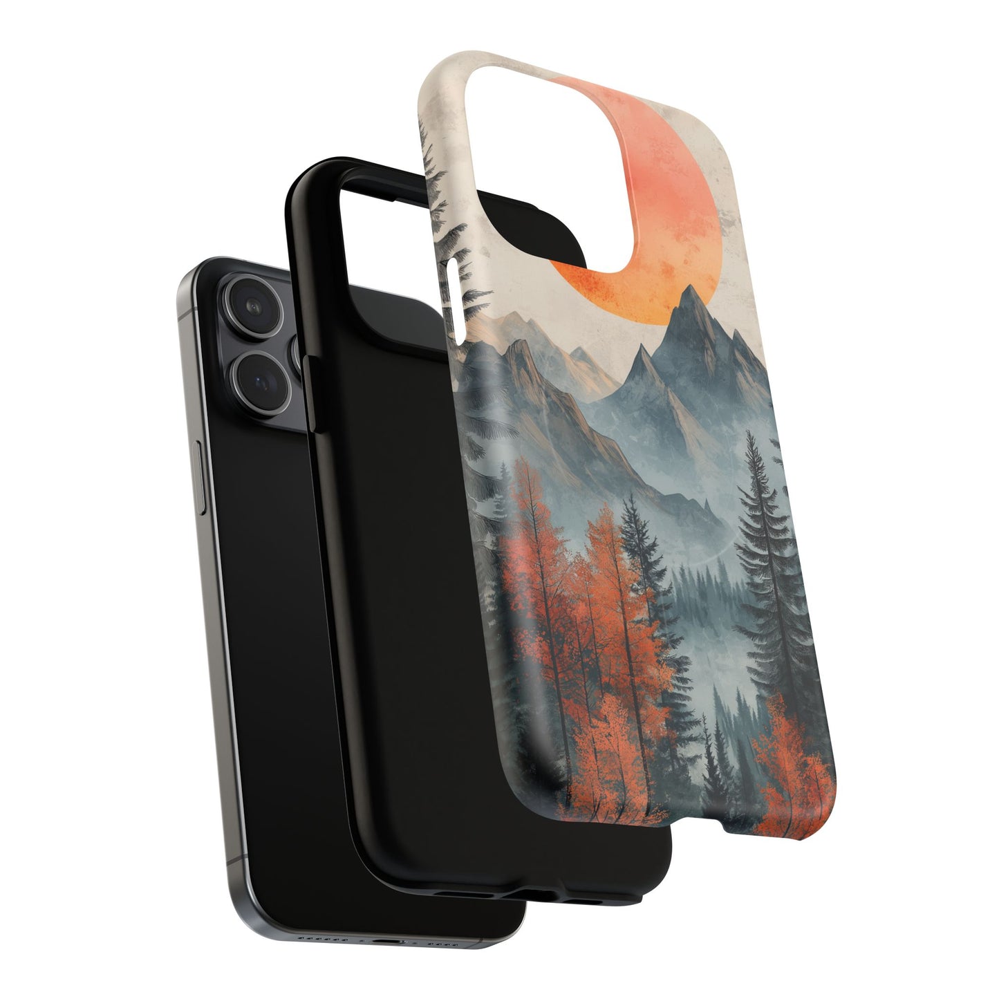 Scenic Tough Magnetic iPhone Case - Nature Inspired Design for Adventurers