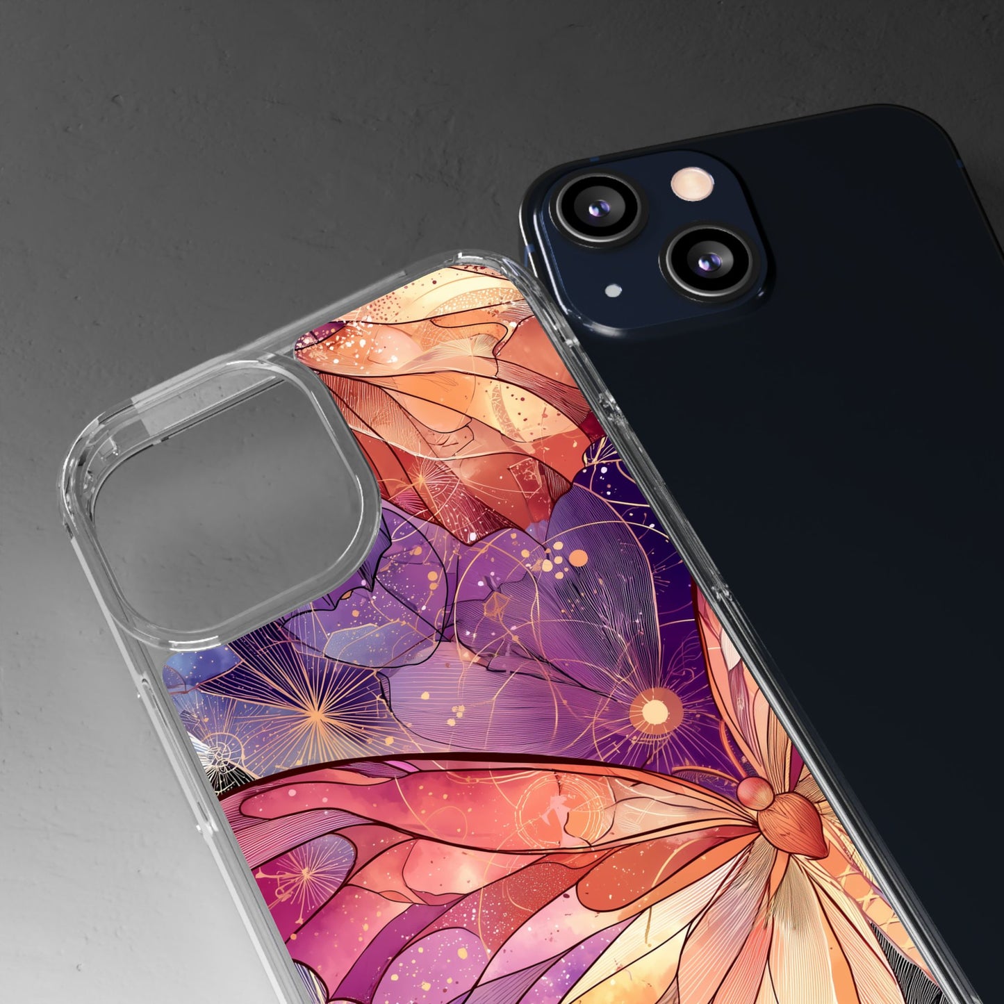 Clear Butterfly Case for iPhone – Delicate & Stylish Design