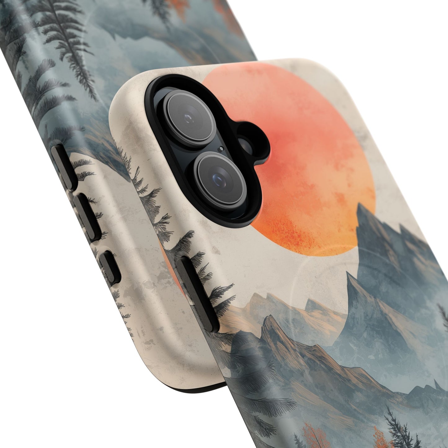 Scenic Tough Magnetic iPhone Case - Nature Inspired Design for Adventurers