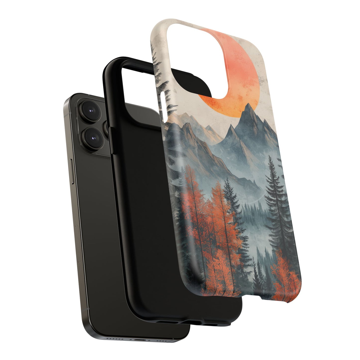 Scenic Tough Magnetic iPhone Case - Nature Inspired Design for Adventurers