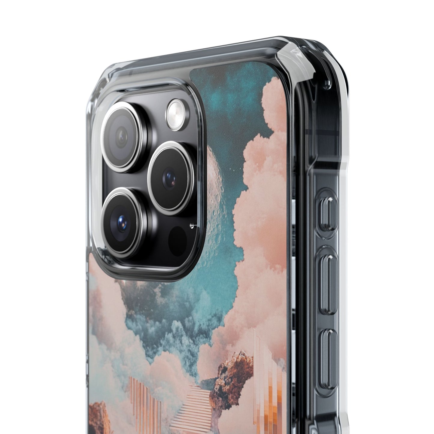 Skyward Dreams Magnetic Clear Impact iPhone Case