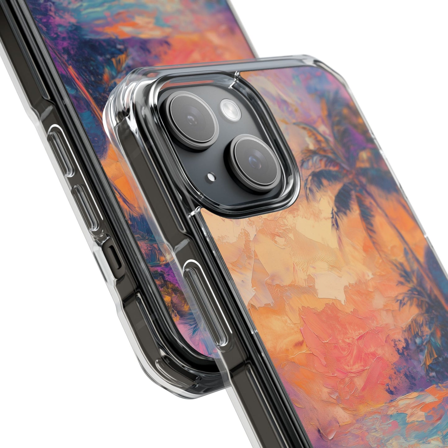 Tropical Paradise Palms Magnetic iPhone Case