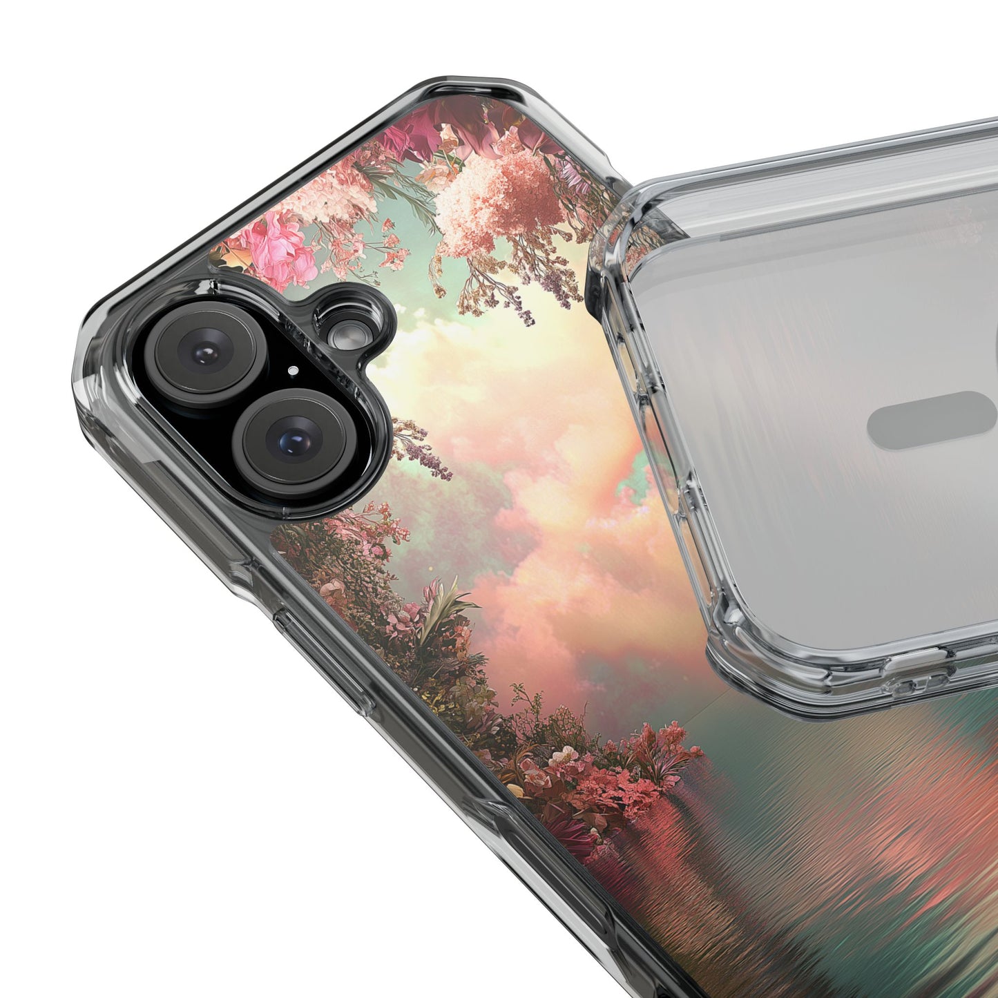 Enchanted Tropics Magnetic Clear iPhone Case