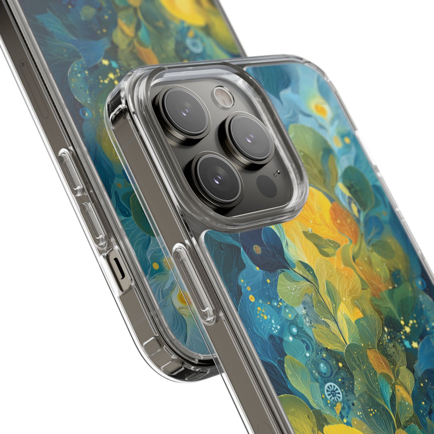 Artistic Reader Clear Phone Case - Design for Creative Souls
