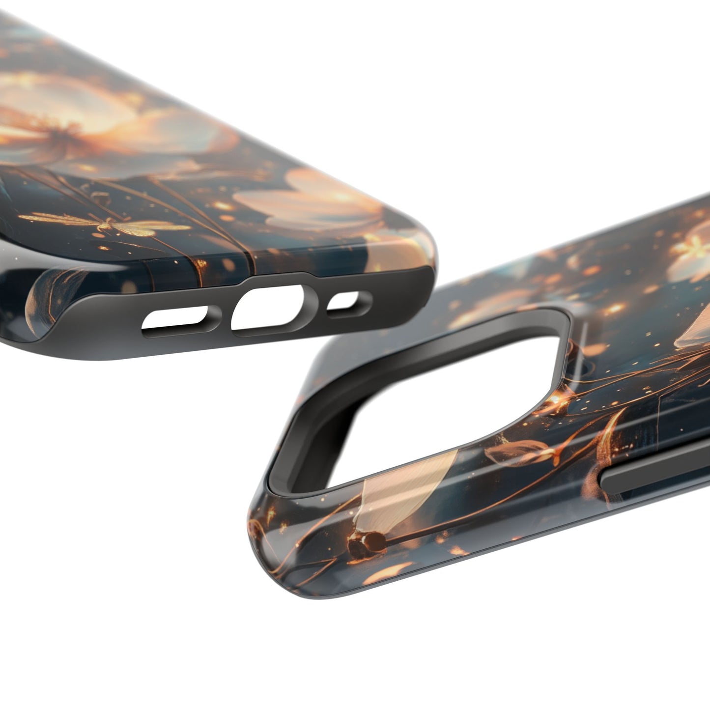 Botanical Floral Design Magnetic Tough iPhone Case