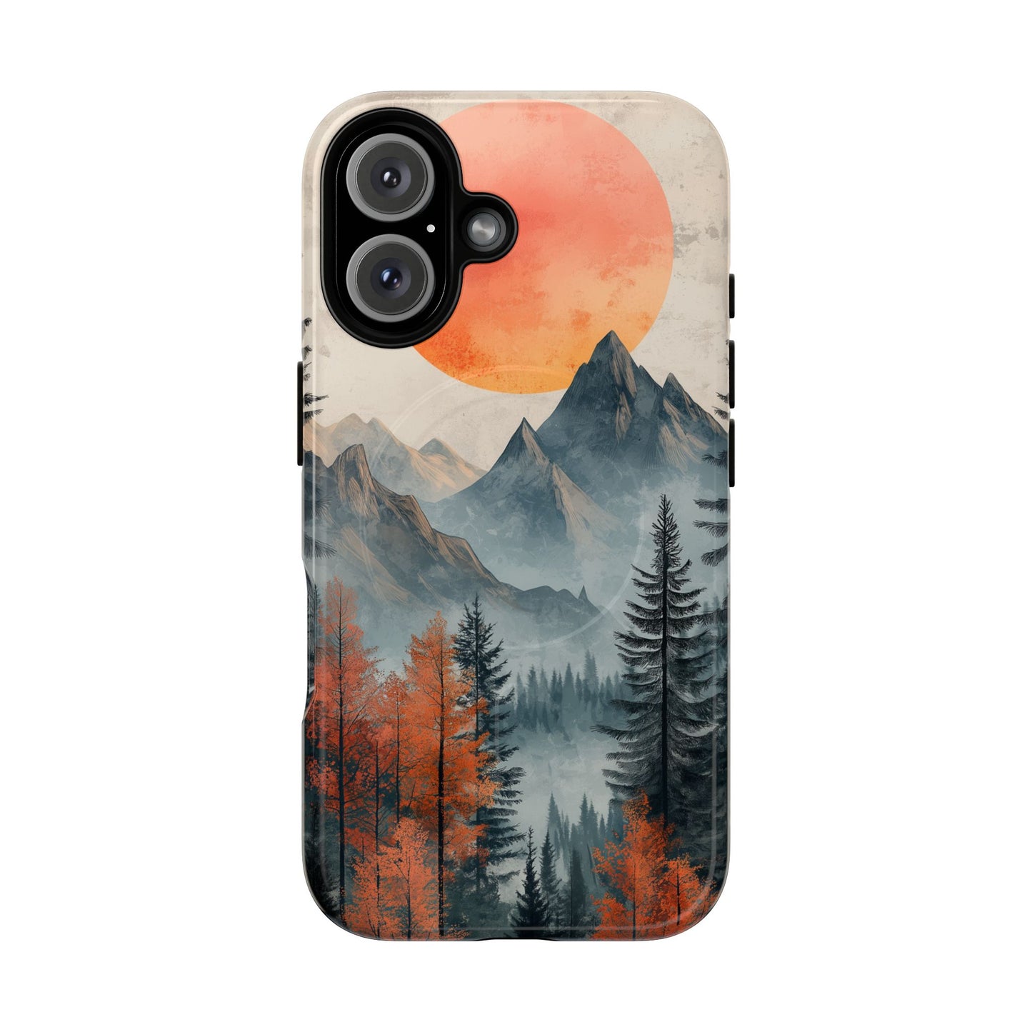 Scenic Tough Magnetic iPhone Case - Nature Inspired Design for Adventurers