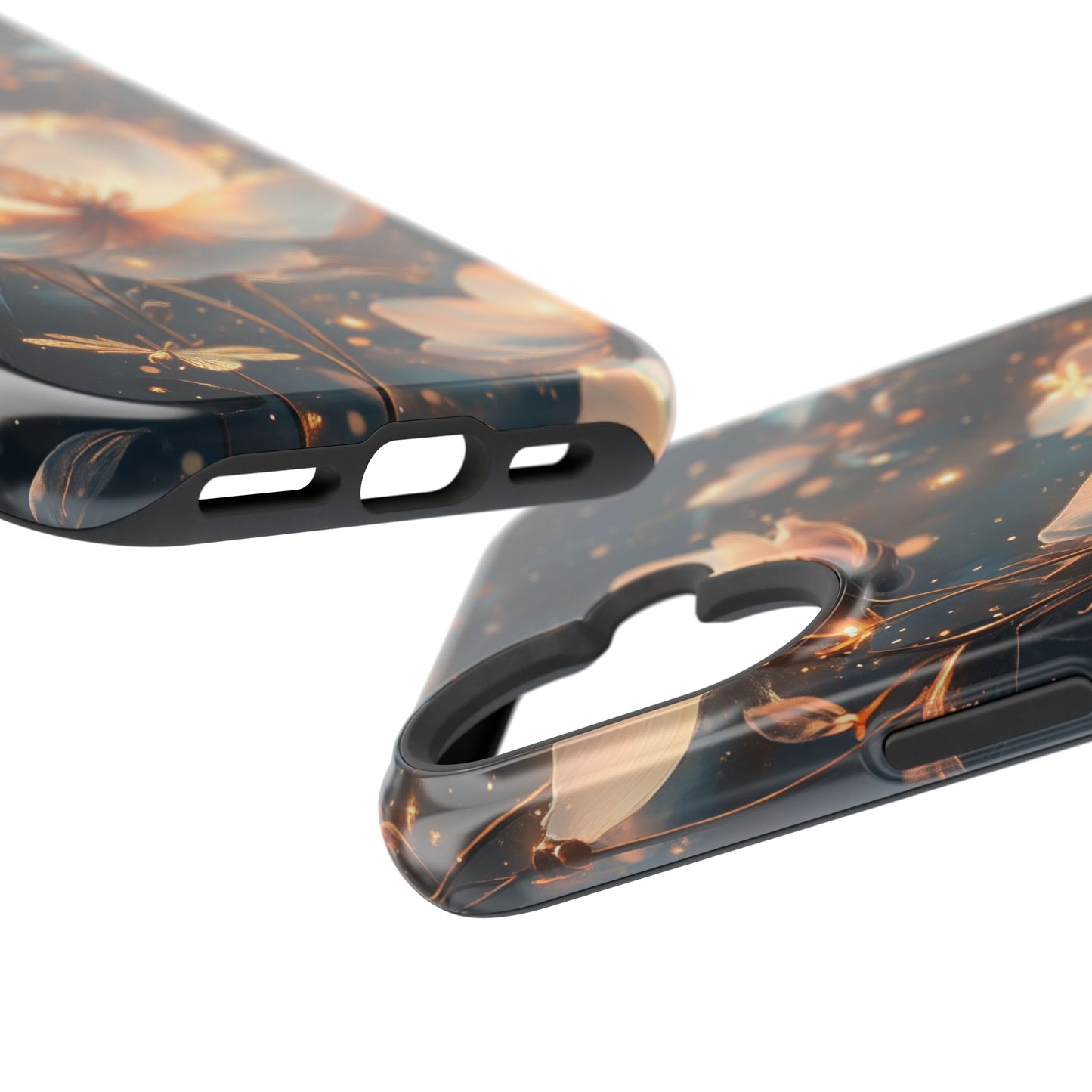 Botanical Floral Design Magnetic Tough iPhone Case