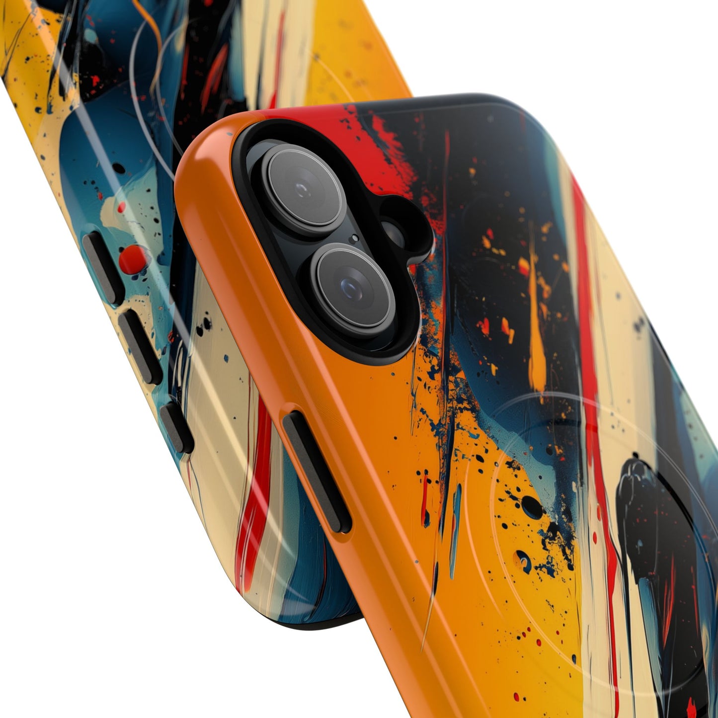 Vibrant Tough Magnetic Case - Bold Abstract Art for iPhone