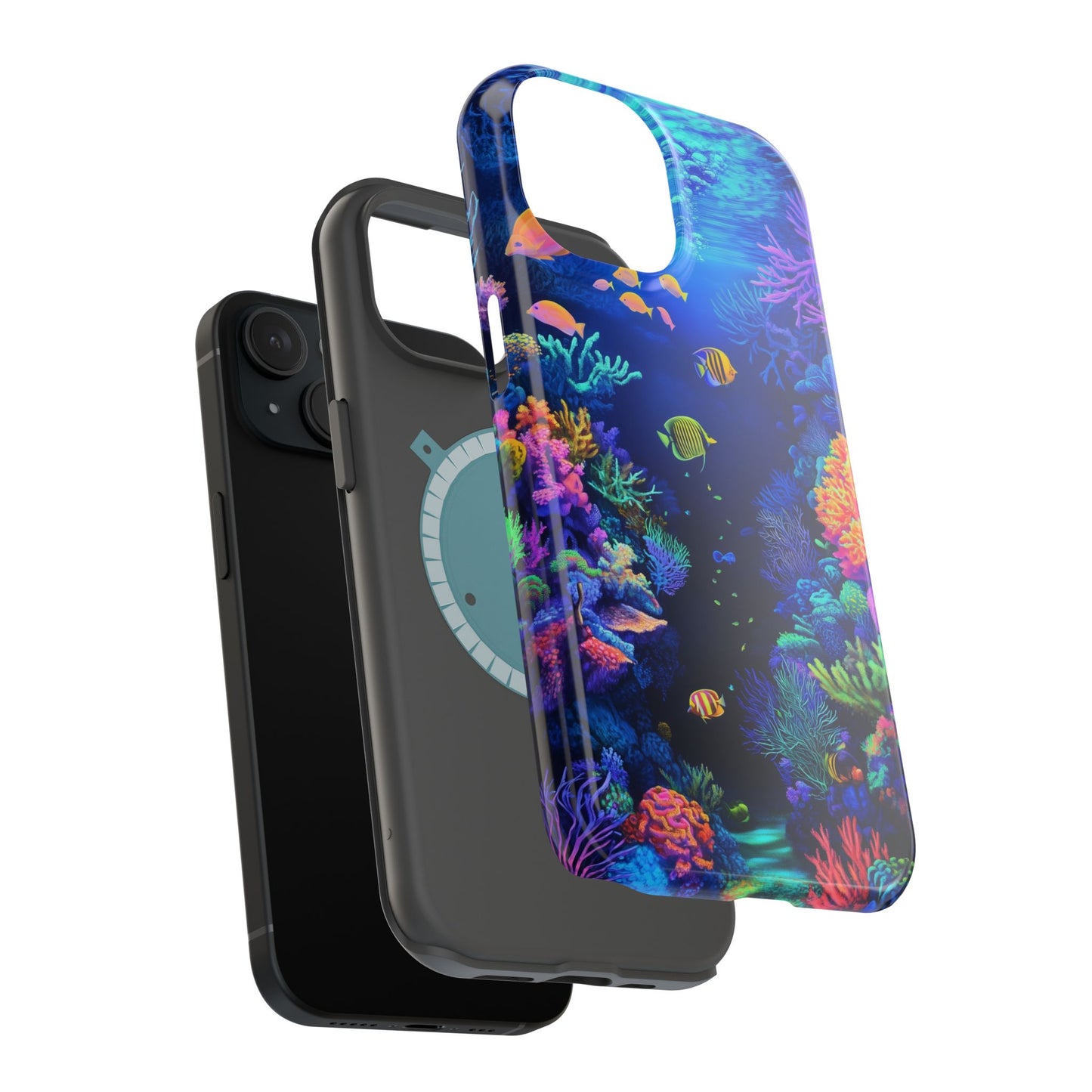 Vibrant Undersea Magnetic Tough iPhone Case