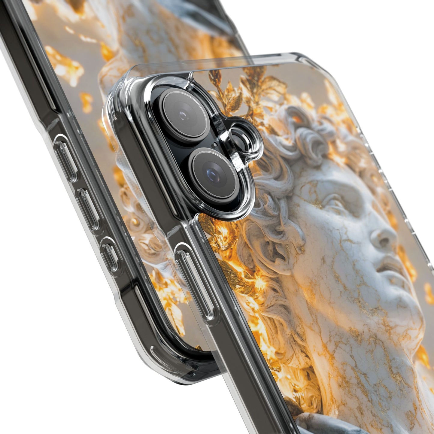 Apollo Striker's Blazing Harmony Magnetic Clear iPhone Case