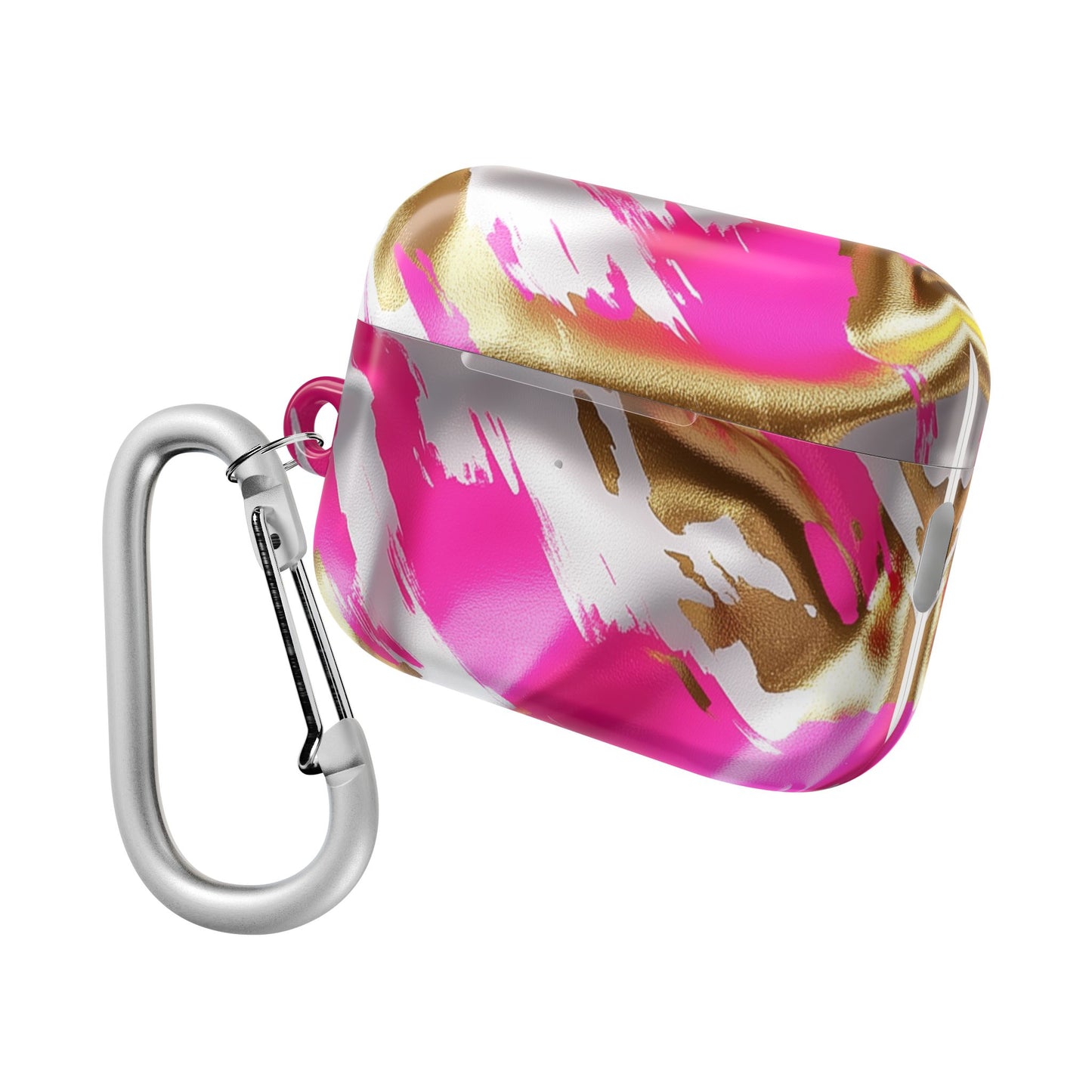 Chic Pink & Gold AirPod Case