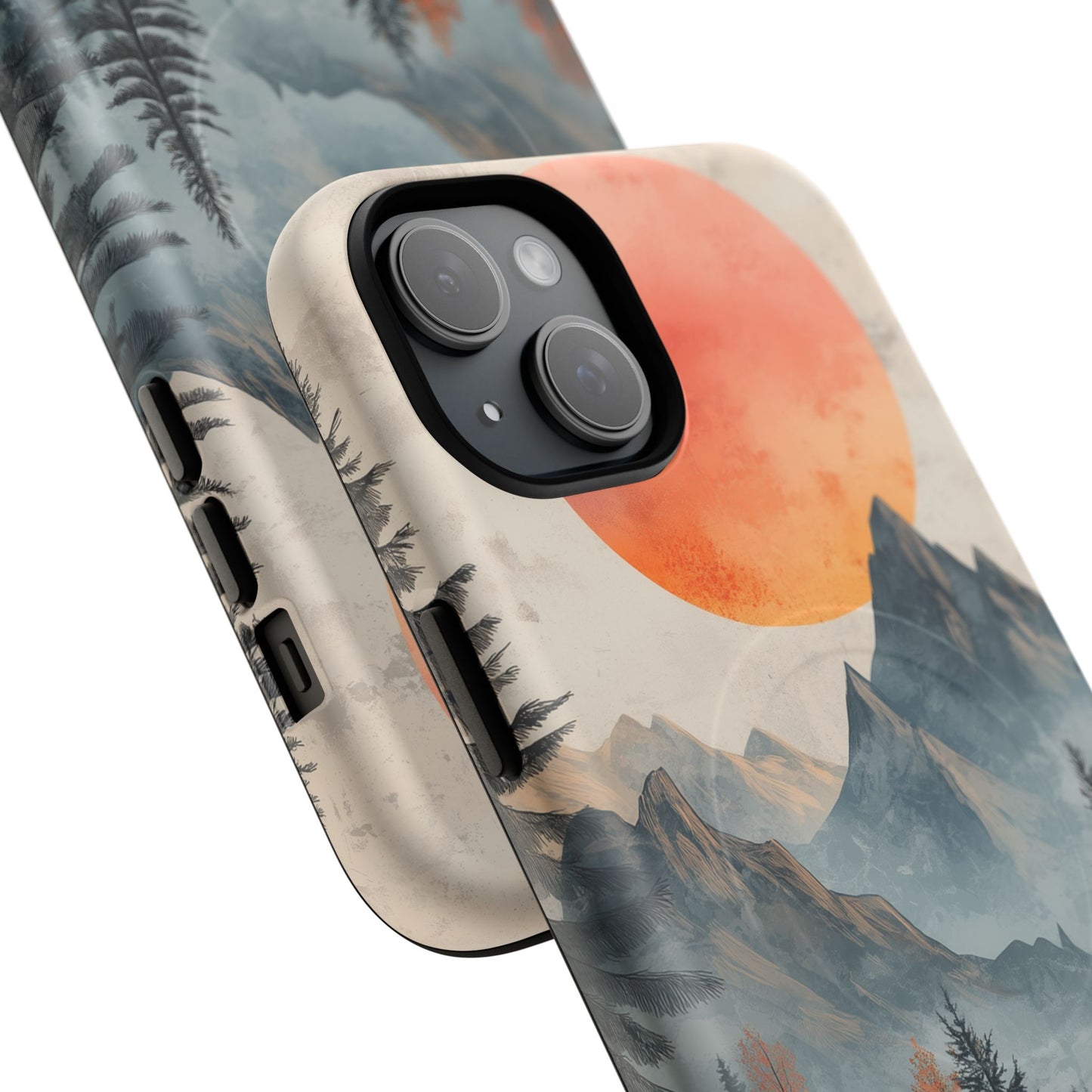 Scenic Tough Magnetic iPhone Case - Nature Inspired Design for Adventurers