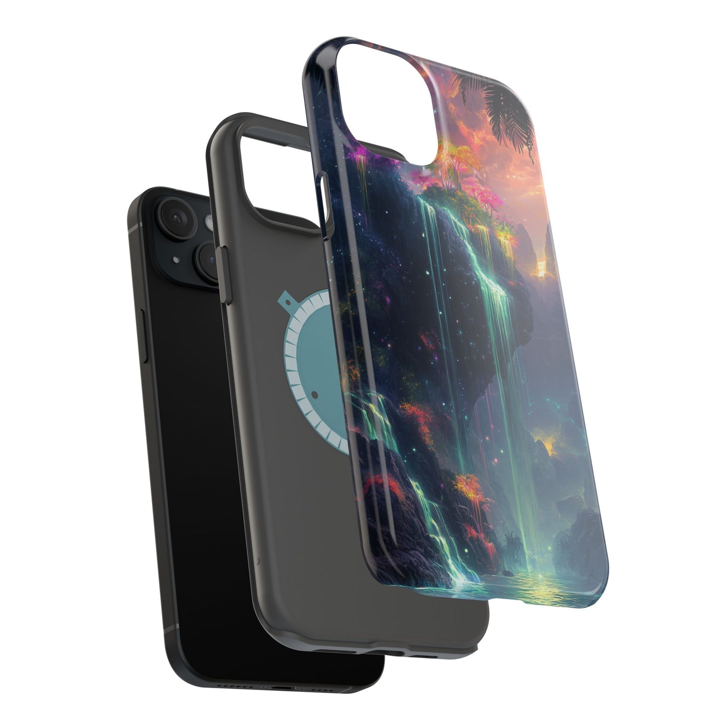 Glowing Island Dreamscape Magnetic Tough iPhone Case