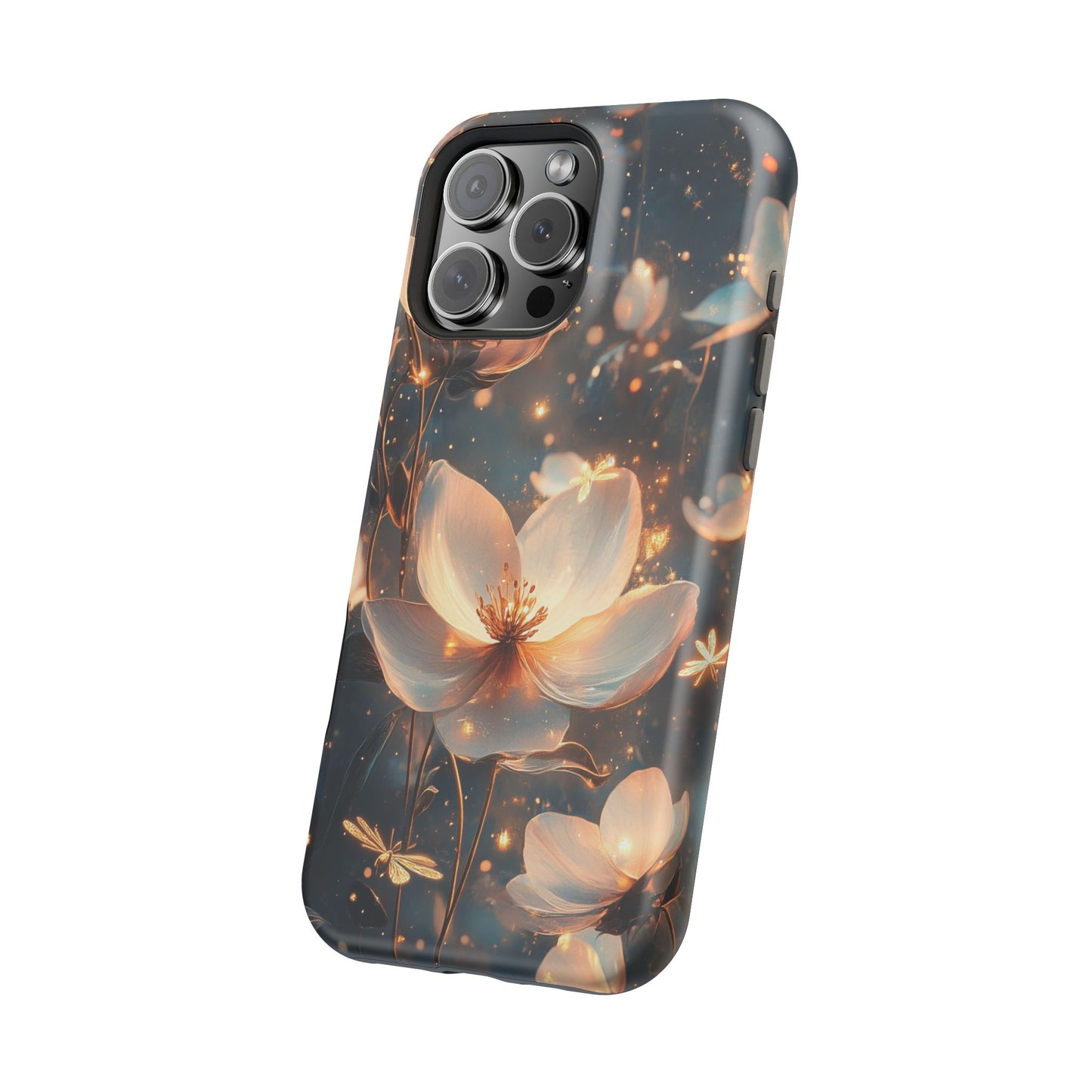 Botanical Floral Design Magnetic Tough iPhone Case