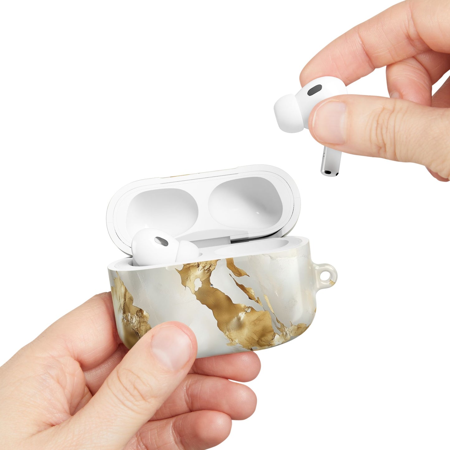 Golden Veil Camo AirPod Case
