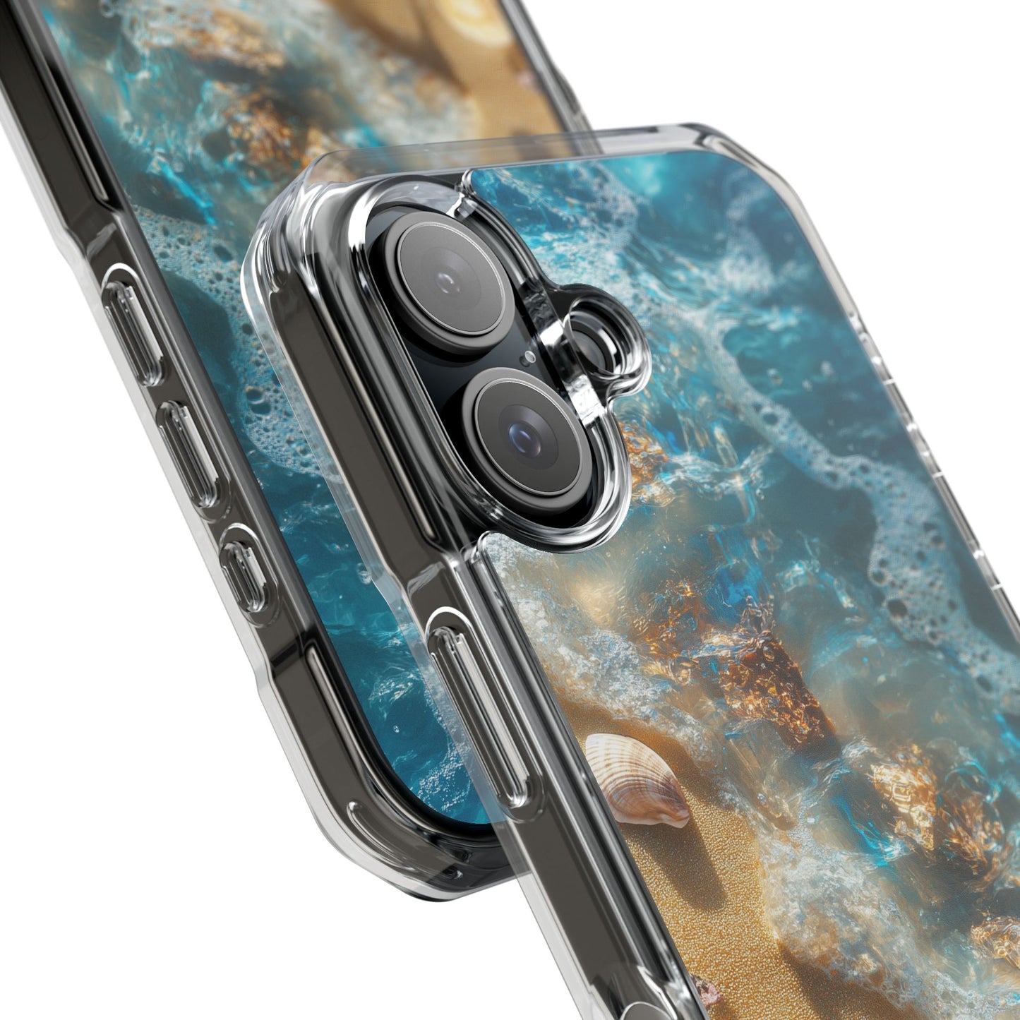 Iridescent Beach Waves Magnetic iPhone Case