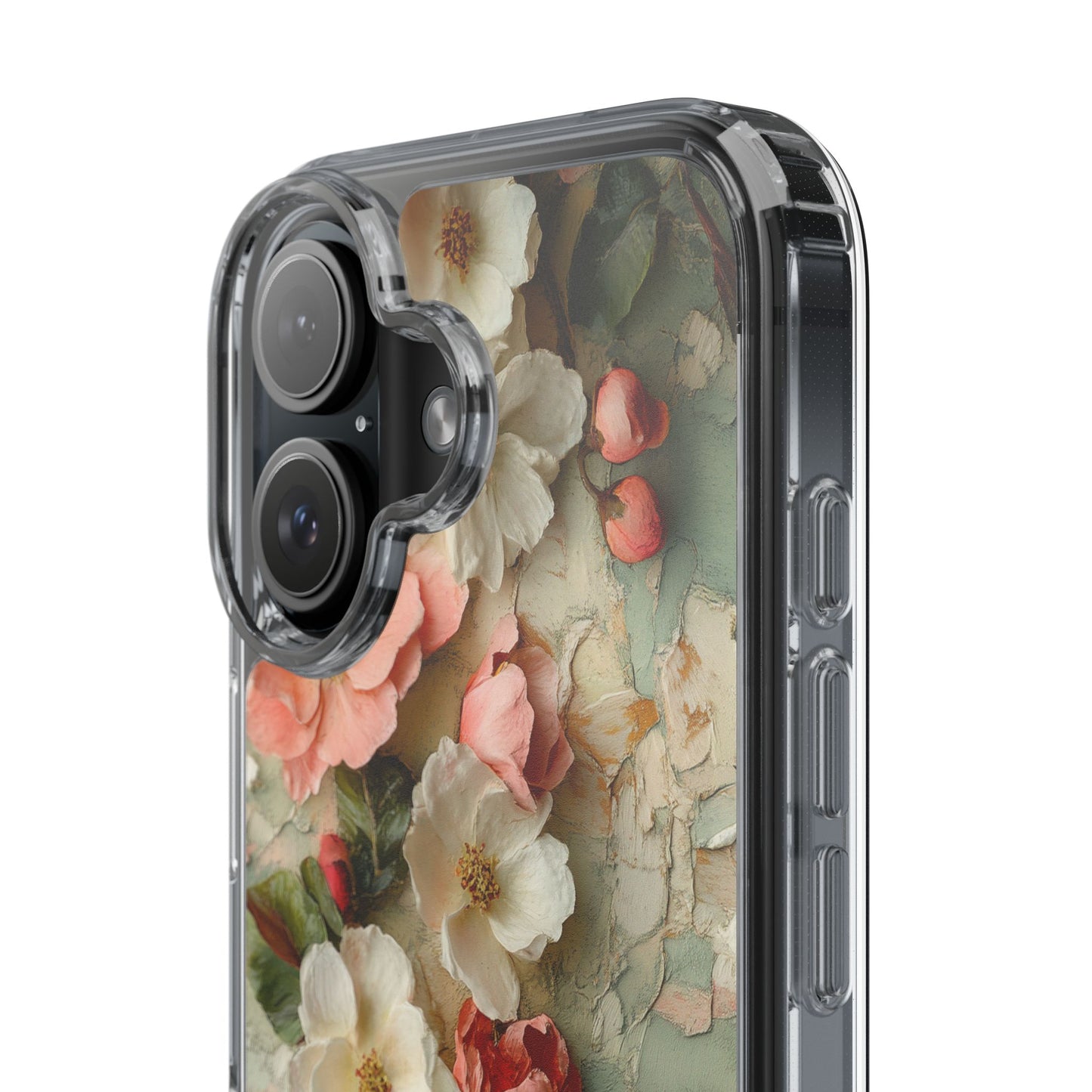 Floral Clear iPhone Case – Delicate Botanical Design