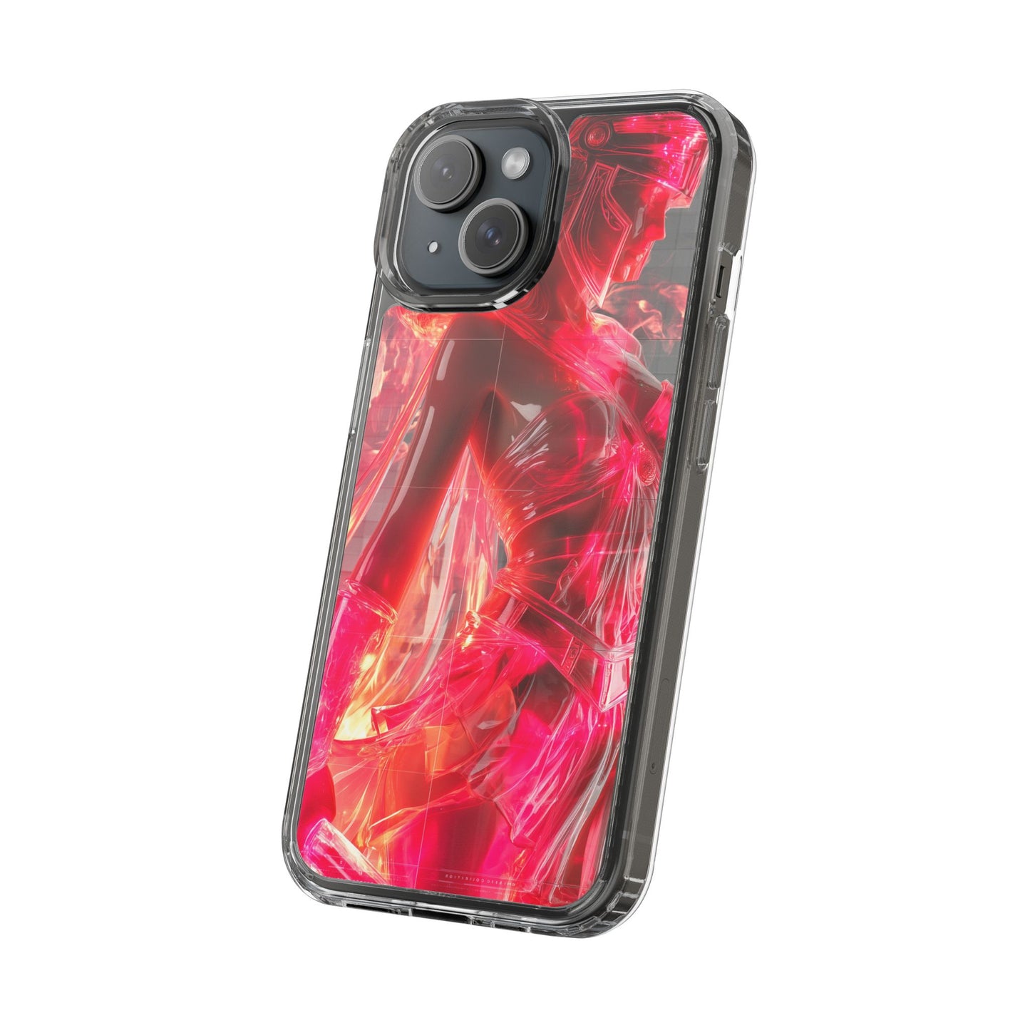 Athena Stryker Vibrant Clear iPhone Case – Stylish Protection with Graphic Print