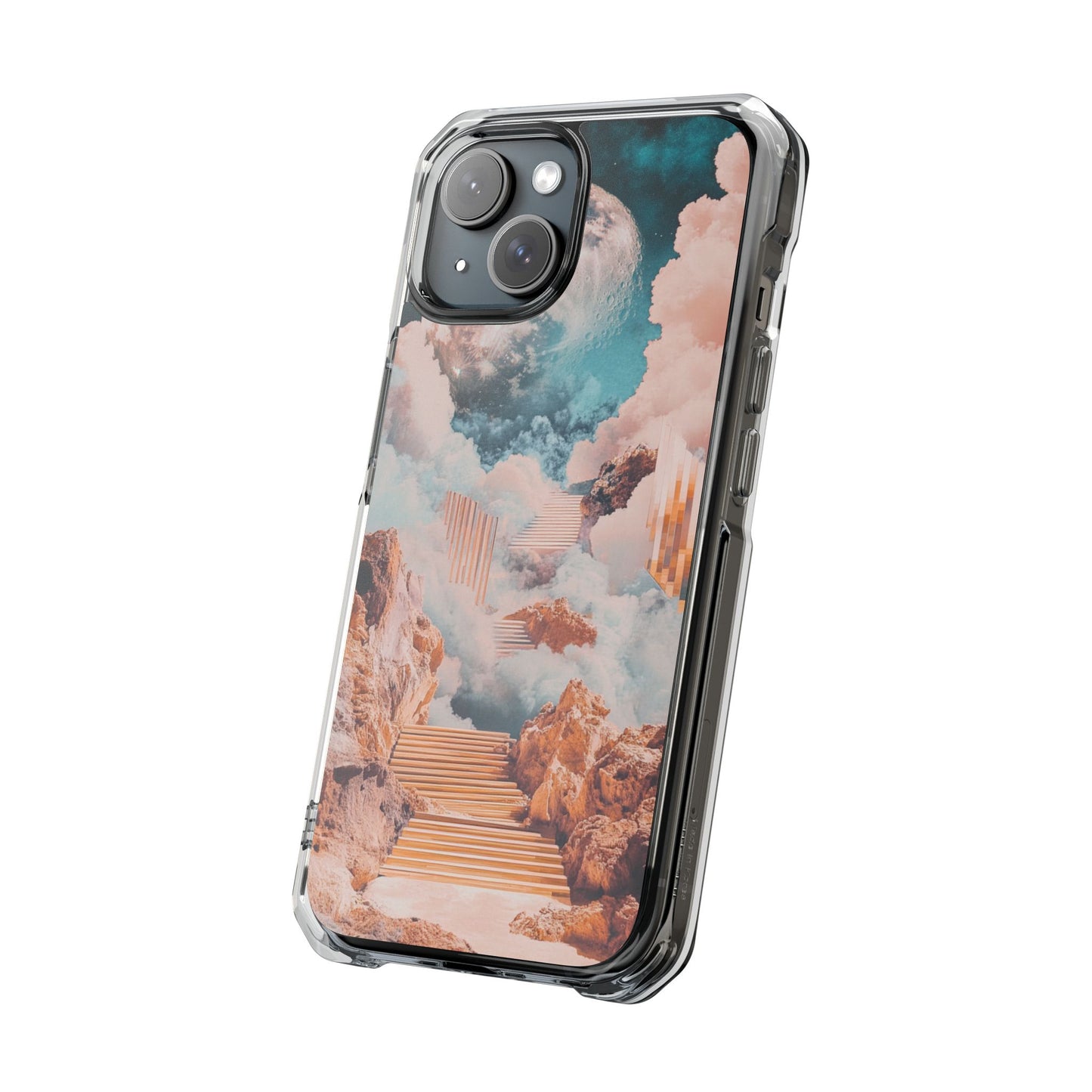 Skyward Dreams Magnetic Clear Impact iPhone Case