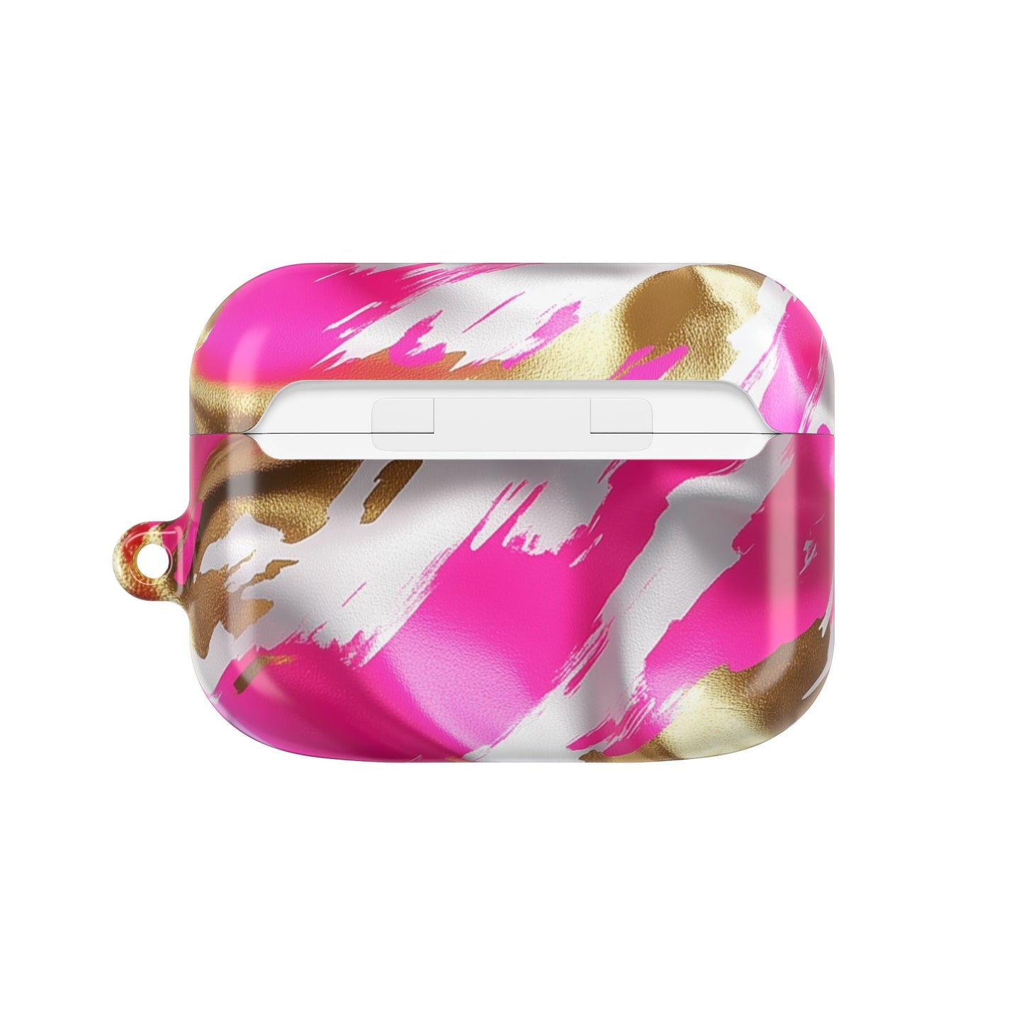 Chic Pink & Gold AirPod Case
