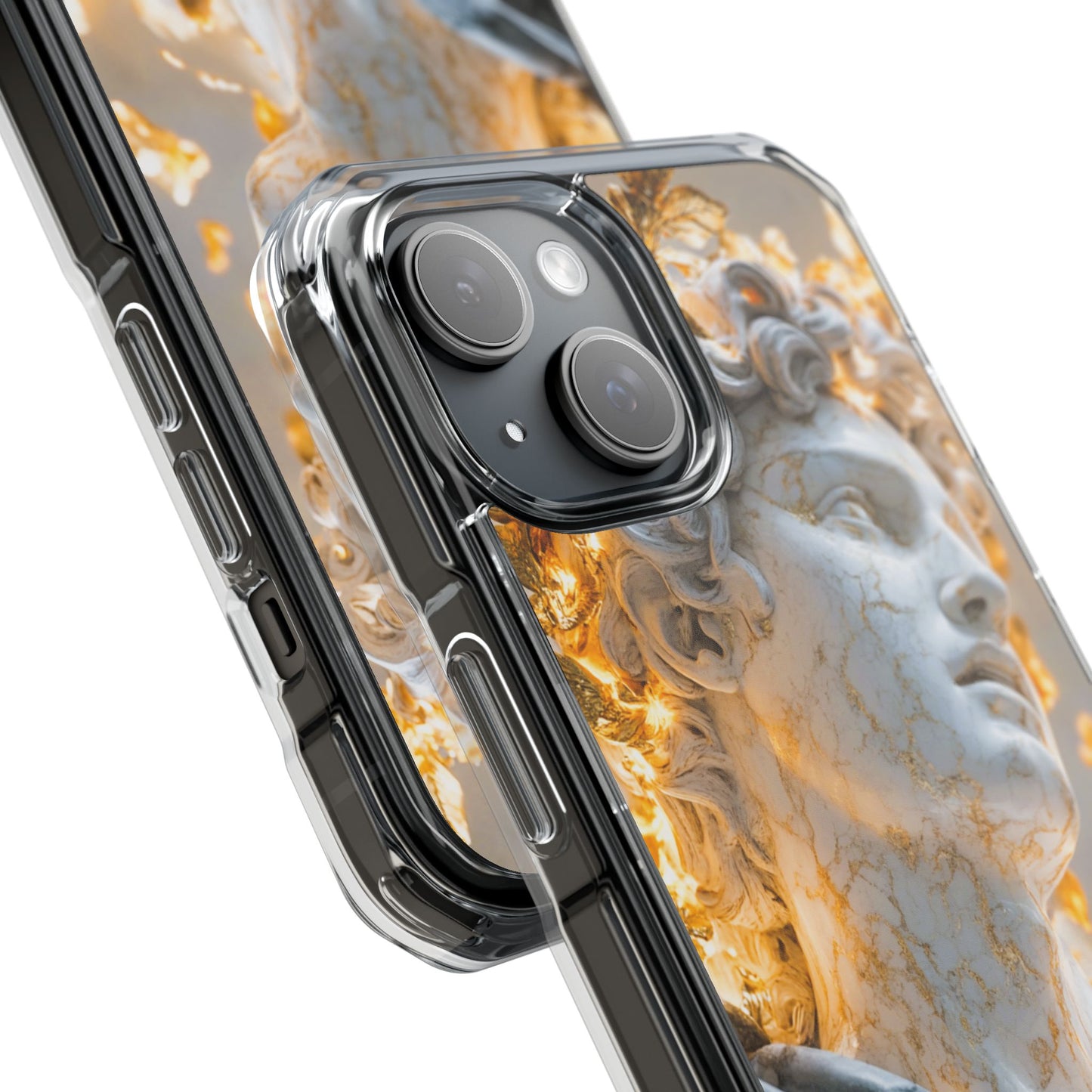 Apollo Striker's Blazing Harmony Magnetic Clear iPhone Case