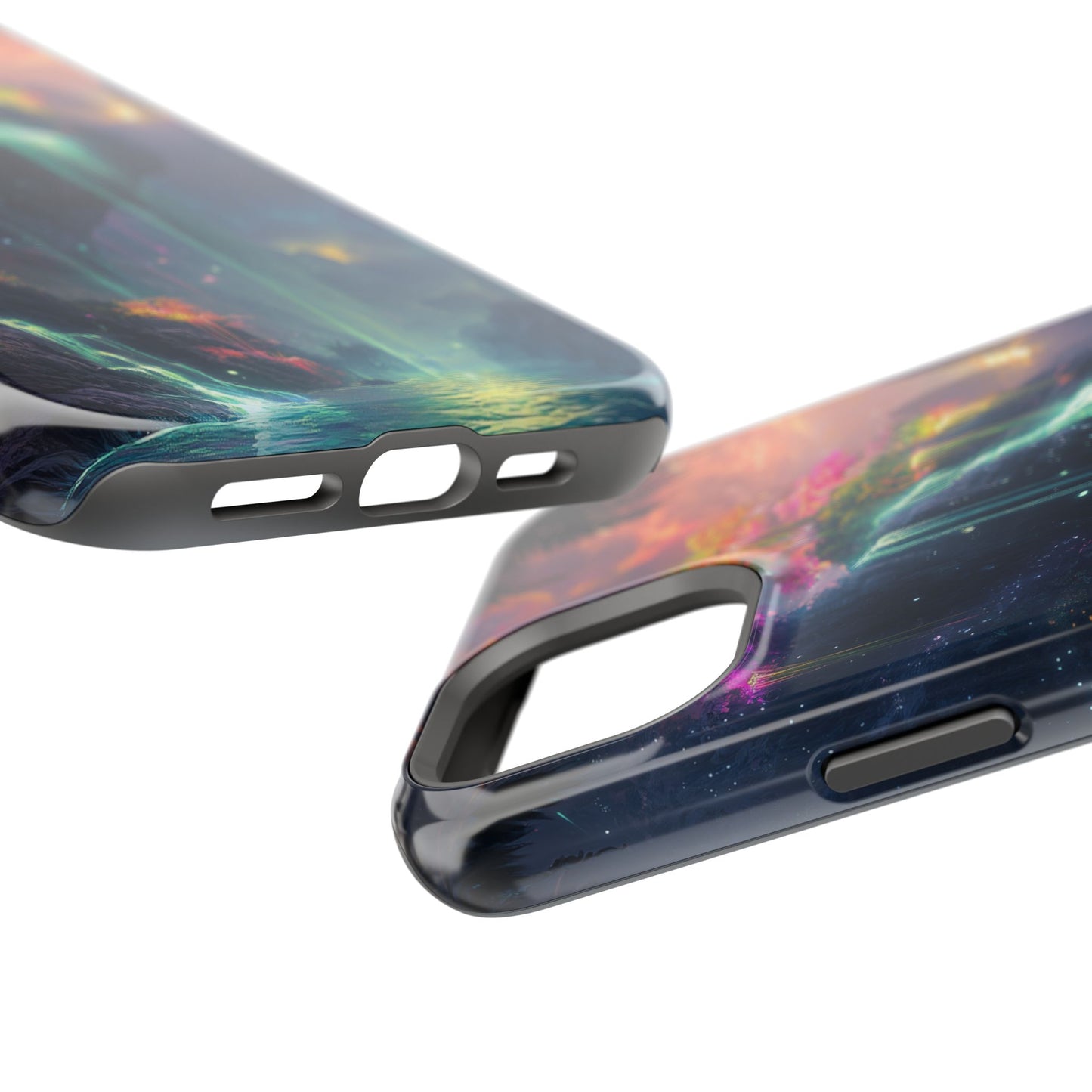 Glowing Island Dreamscape Magnetic Tough iPhone Case