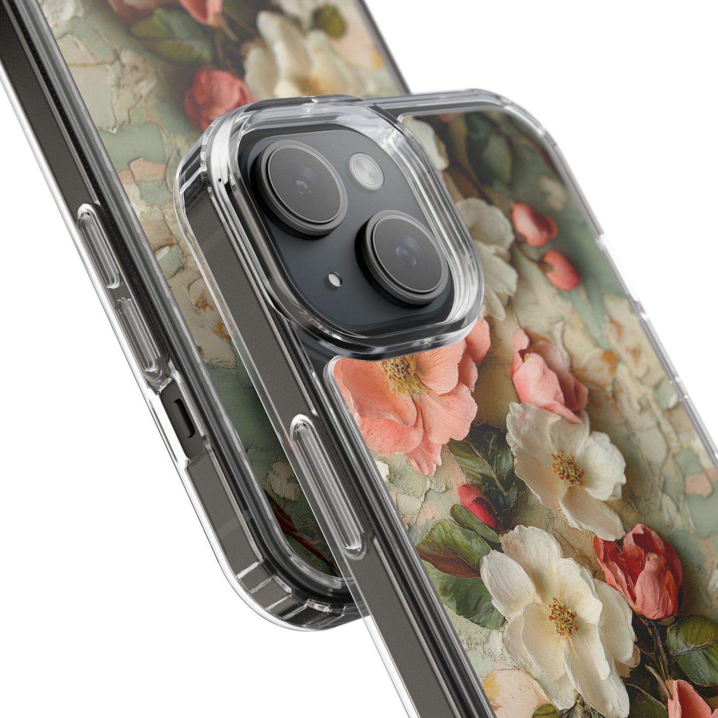 Floral Clear iPhone Case – Delicate Botanical Design