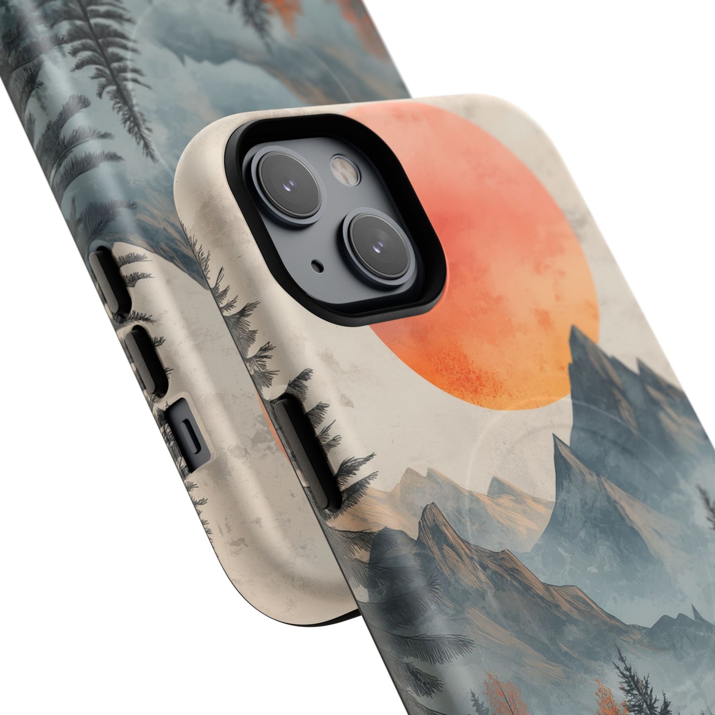 Scenic Tough Magnetic iPhone Case - Nature Inspired Design for Adventurers