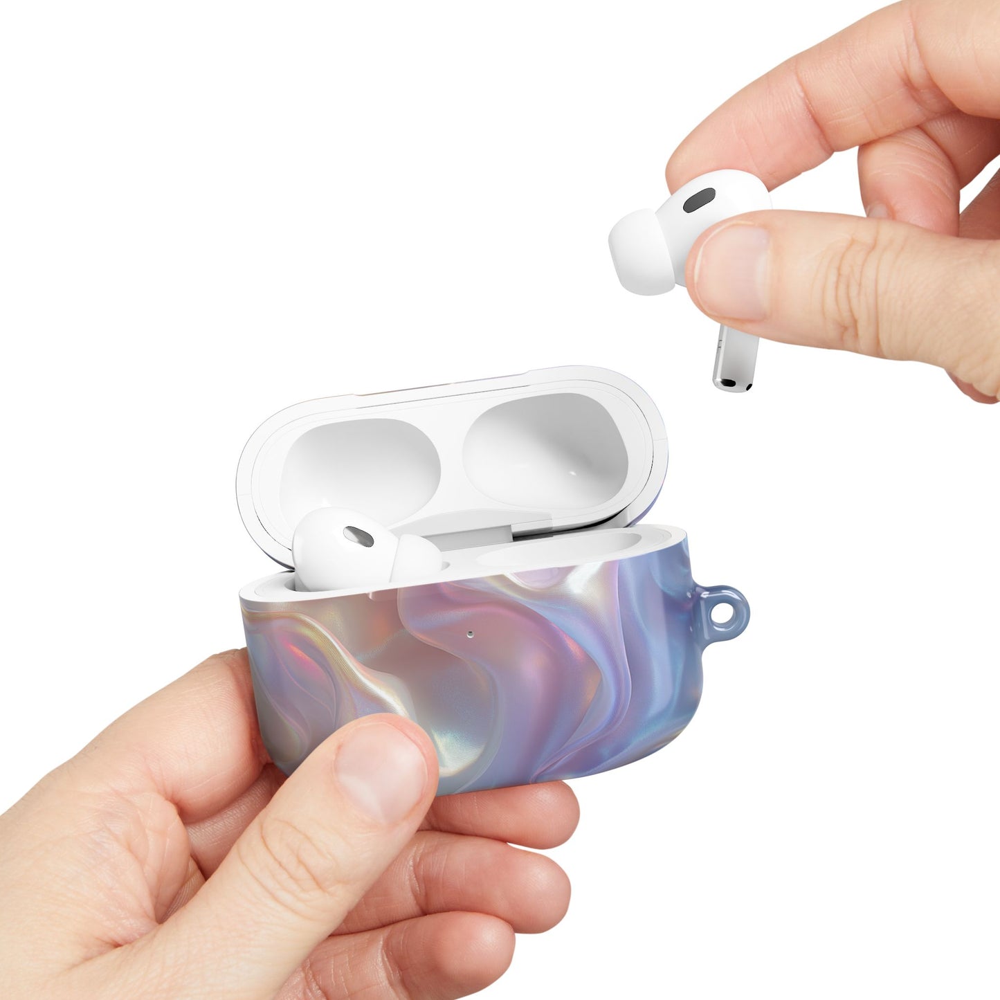 Iridescent Silk AirPod Case