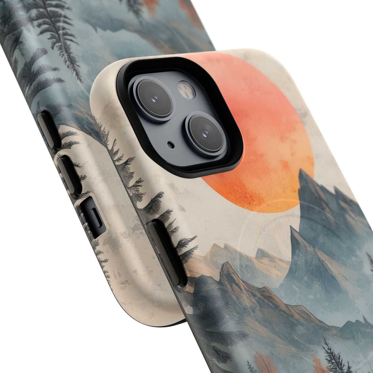 Scenic Tough Magnetic iPhone Case - Nature Inspired Design for Adventurers