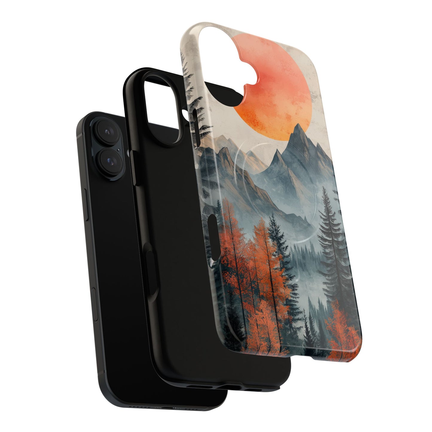 Scenic Tough Magnetic iPhone Case - Nature Inspired Design for Adventurers